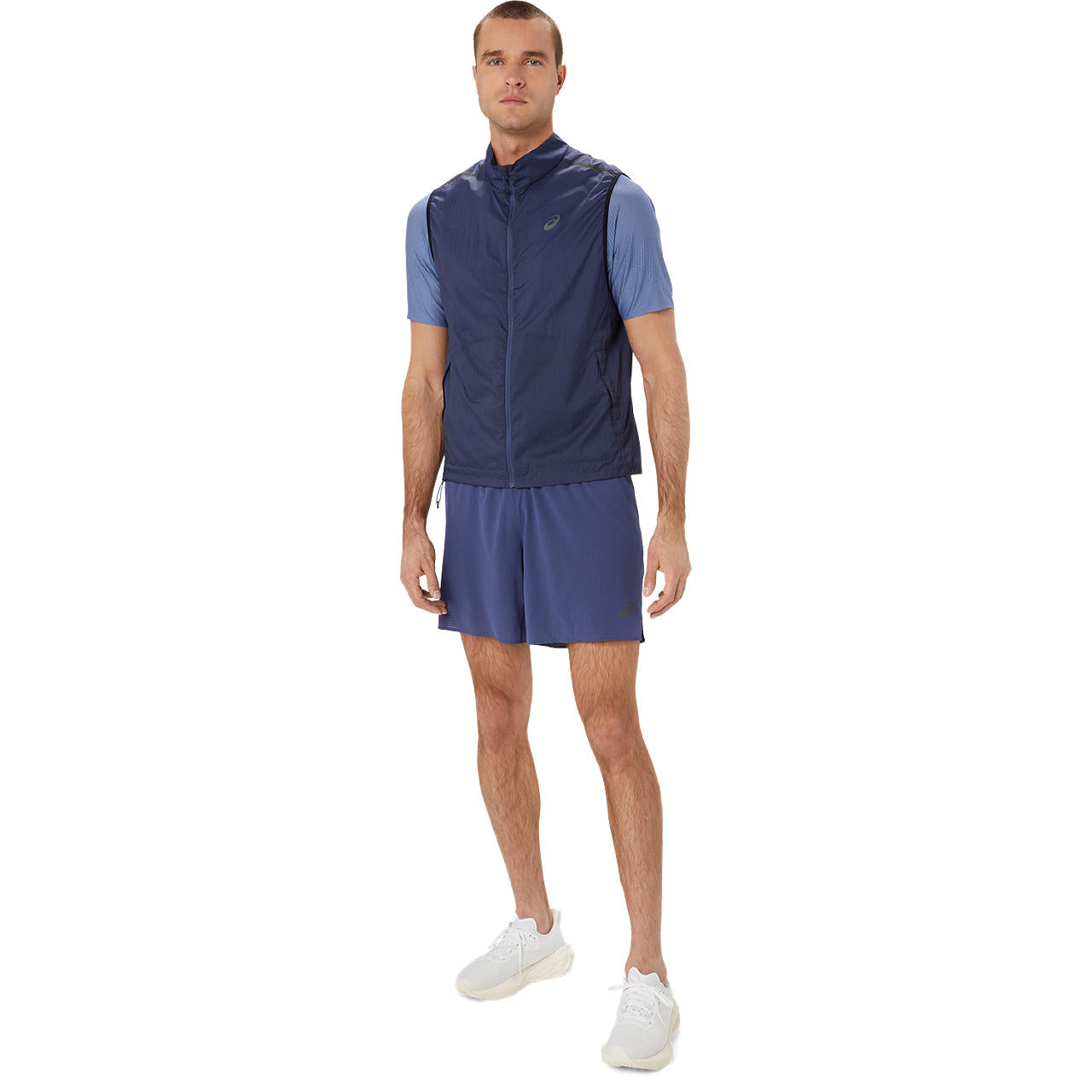 ASICS Men's Metarun Packable Running Vest - Lightweight Breathable Windproof Jacket for Outdoor Jogging, Hiking & Travel