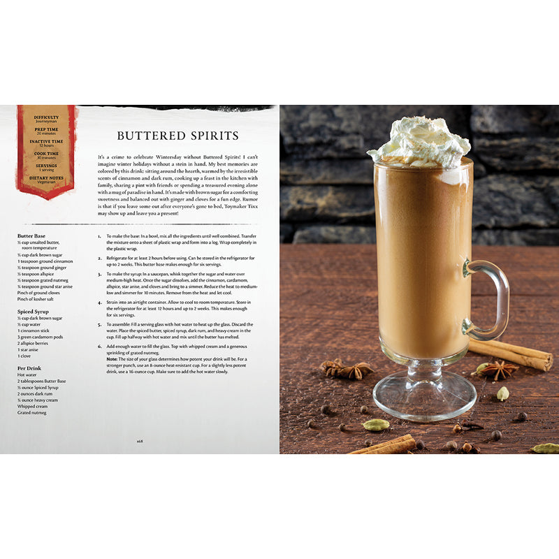 Guild Wars 2: Feasts of Tyria - Official Cookbook with 50+ In-Game Recipes | Perfect for Gamers & Fantasy Food Lovers | Great for Game Nights, Cosplay Events & Themed Parties