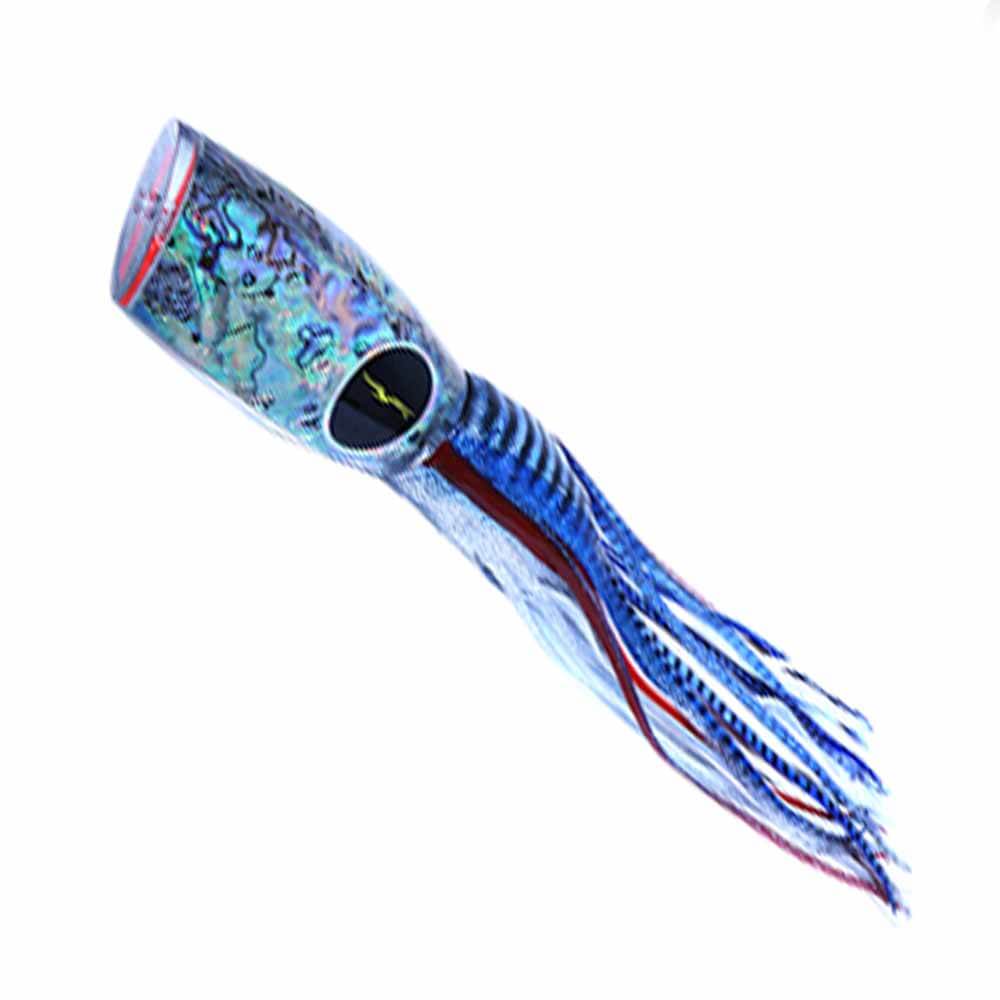 Premium Black Bart Brazilliano Trolling Lure - Saltwater Fishing Lure for Mahi Mahi, Tuna & Marlin - Perfect for Offshore & Deep Sea Fishing Adventures