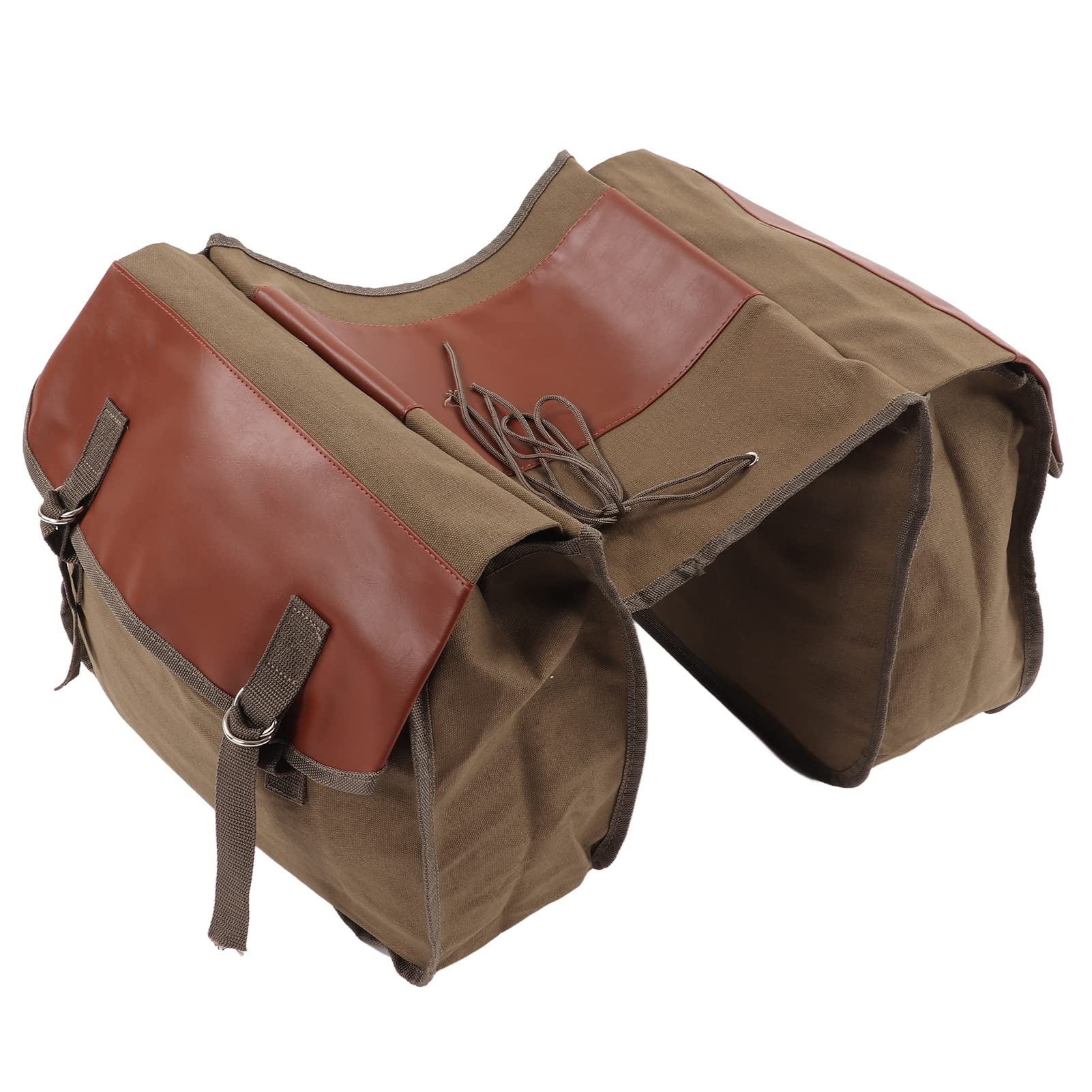 WESE Bike Tail Bag - 12oz Canvas Mountain Bike Trunk Bag | Waterproof & Durable Cycling Storage | Perfect for Commuting, Road Trips & Outdoor Adventures