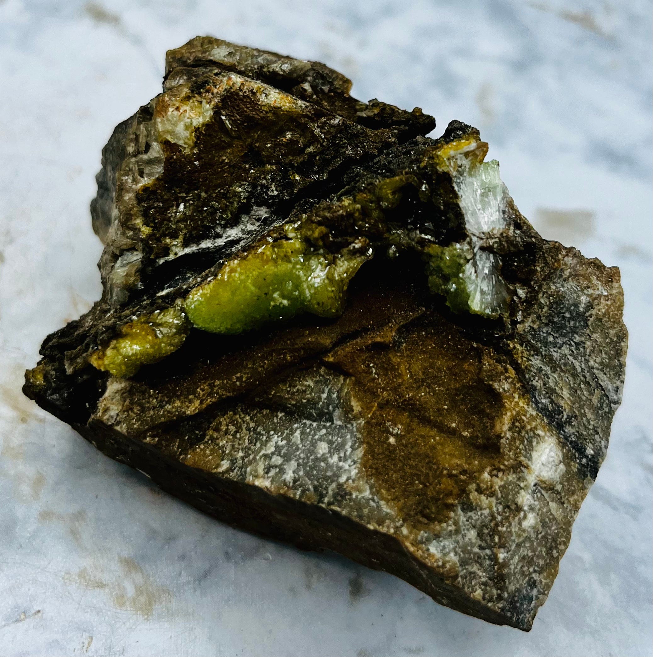 Natural Adamite Mineral Specimen - Rare Collectible Crystal for Rockhounds & Geology Enthusiasts | Perfect for Display Cases, Meditation Spaces & Mineral Collections