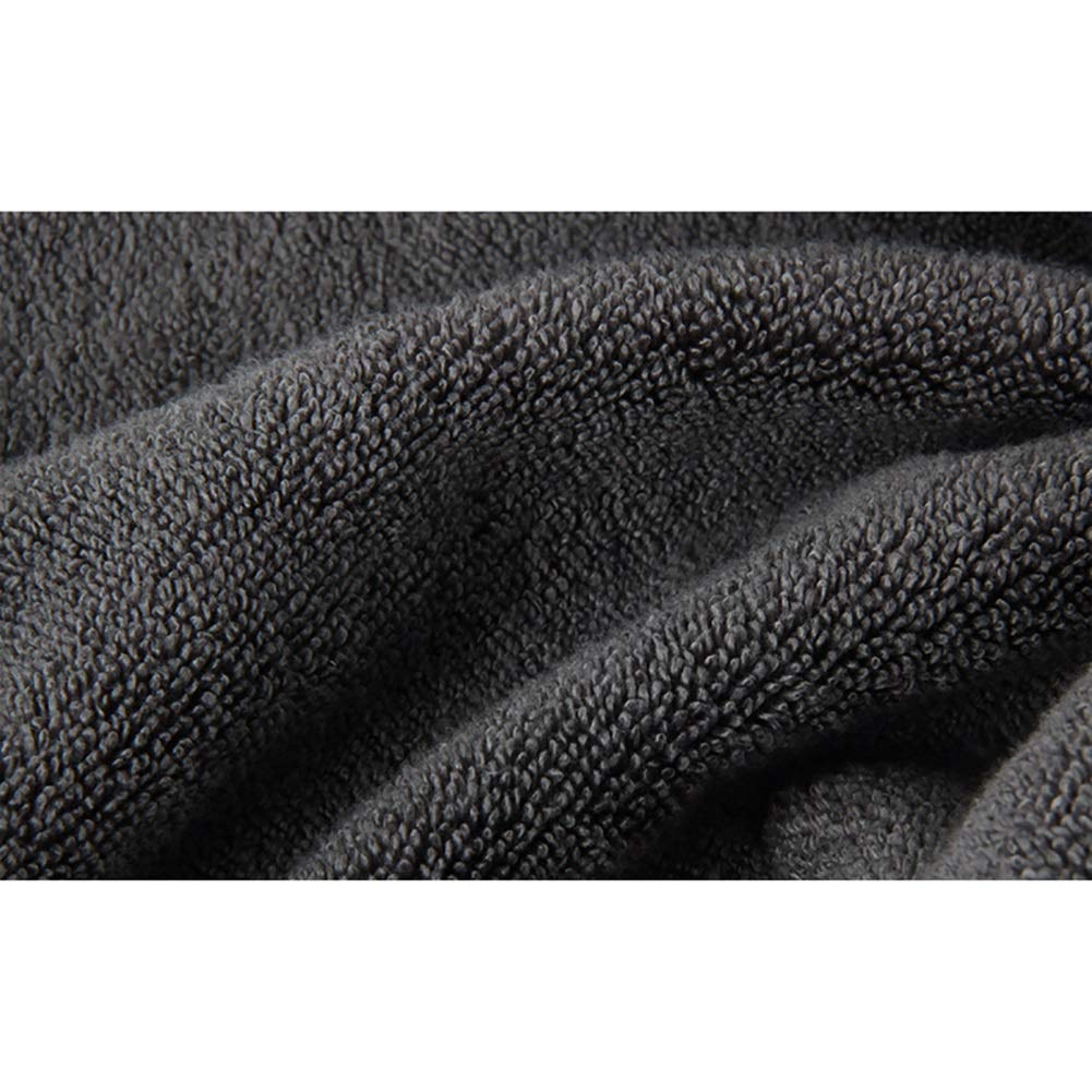 Premium WYH 3-Piece Quick Dry Cotton Towel Set - Soft Bath, Shower & Beach Towels for Pool, Sports & Travel - Absorbent & Lightweight (Black) - Perfect for Gym, Yoga, Vacation & Outdoor Activities