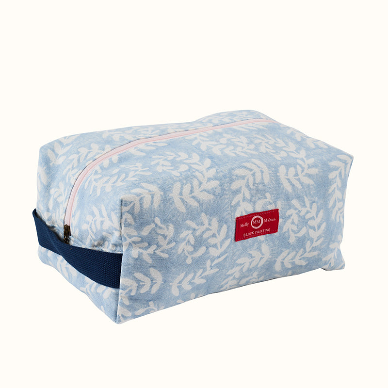 Ashdown Cool Blue Travel Wash Bag - Waterproof & Lightweight Toiletry Organizer for Camping, Gym, and Business Trips