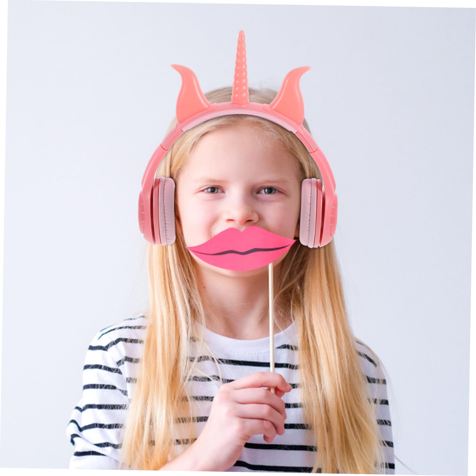 ARTIBETTER LED Light Up Gaming Headphones for Kids - Unicorn & Rhinoceros Horn Design, Comfortable Over-Ear Wired Headset for Boys & Girls | Perfect for Gaming, Music & Party Fun
