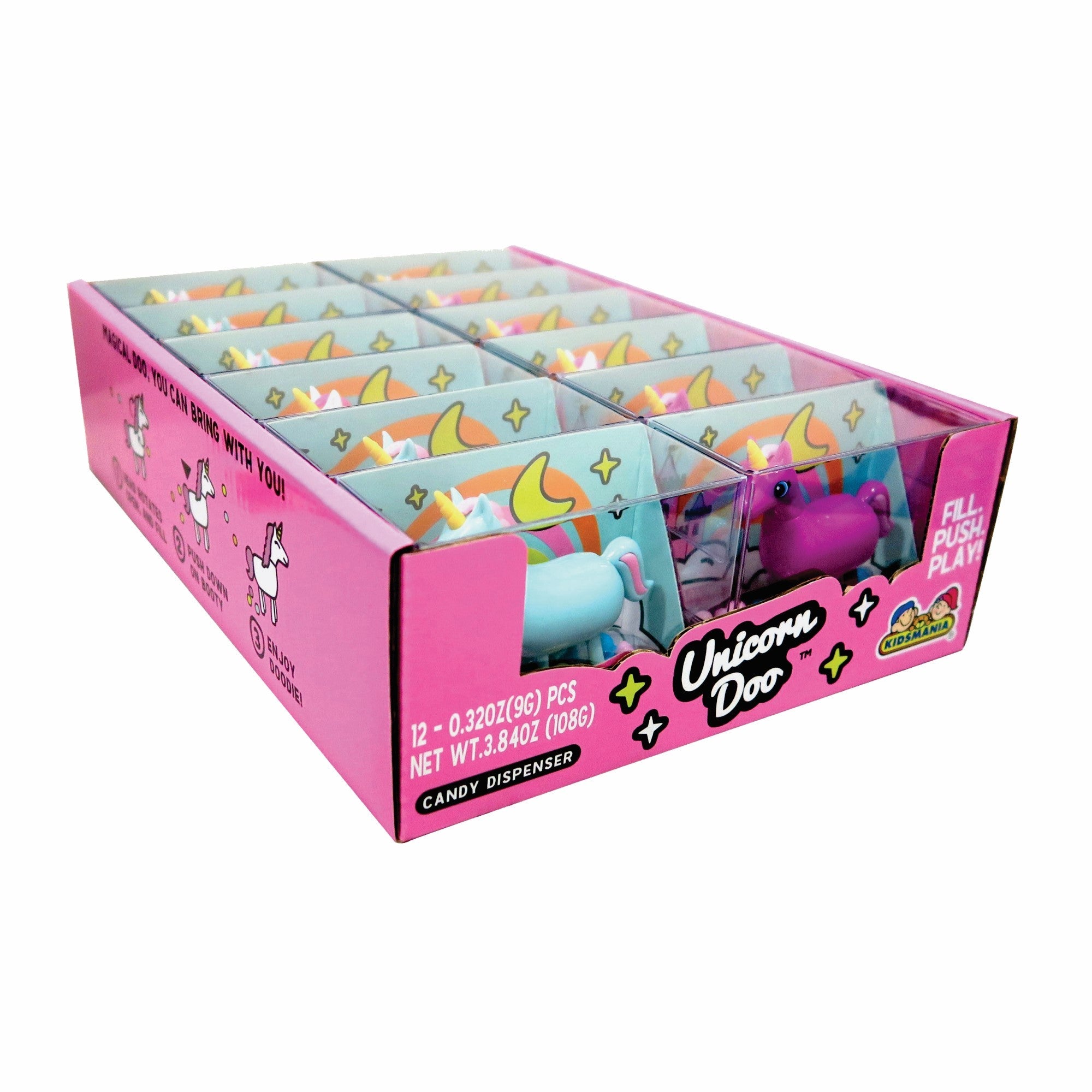 Kidsmania Unicorn Doo | 12ct Box | Magical DIY Slime Kit for Kids | Perfect for Birthday Parties, Arts & Crafts, and Sensory Play