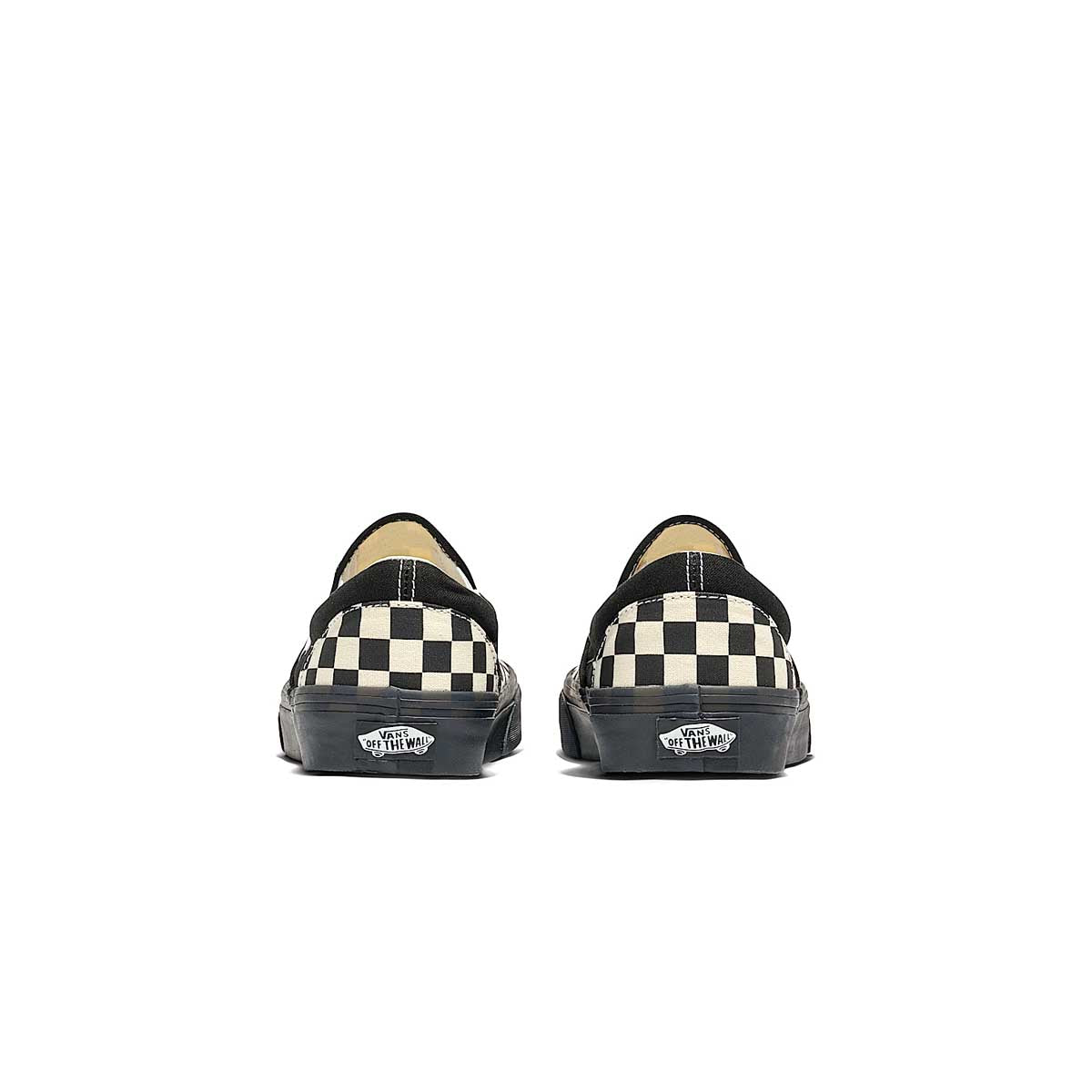 Classic Black & White Checkerboard Slip-On Shoes - Comfortable & Stylish for Casual Wear, Skateboarding, and Everyday Outfits