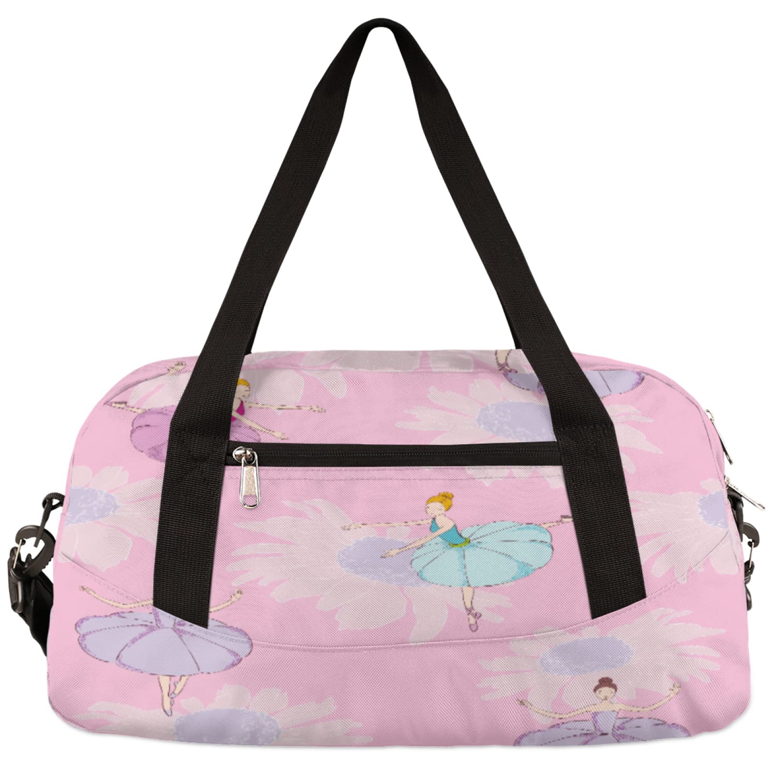 Waterproof Kids Ballet Dance Duffle Bag - Sport Gym Overnight Weekender Travel Bag for Boys & Girls | Perfect for Dance Classes, Sports Practice & Weekend Getaways