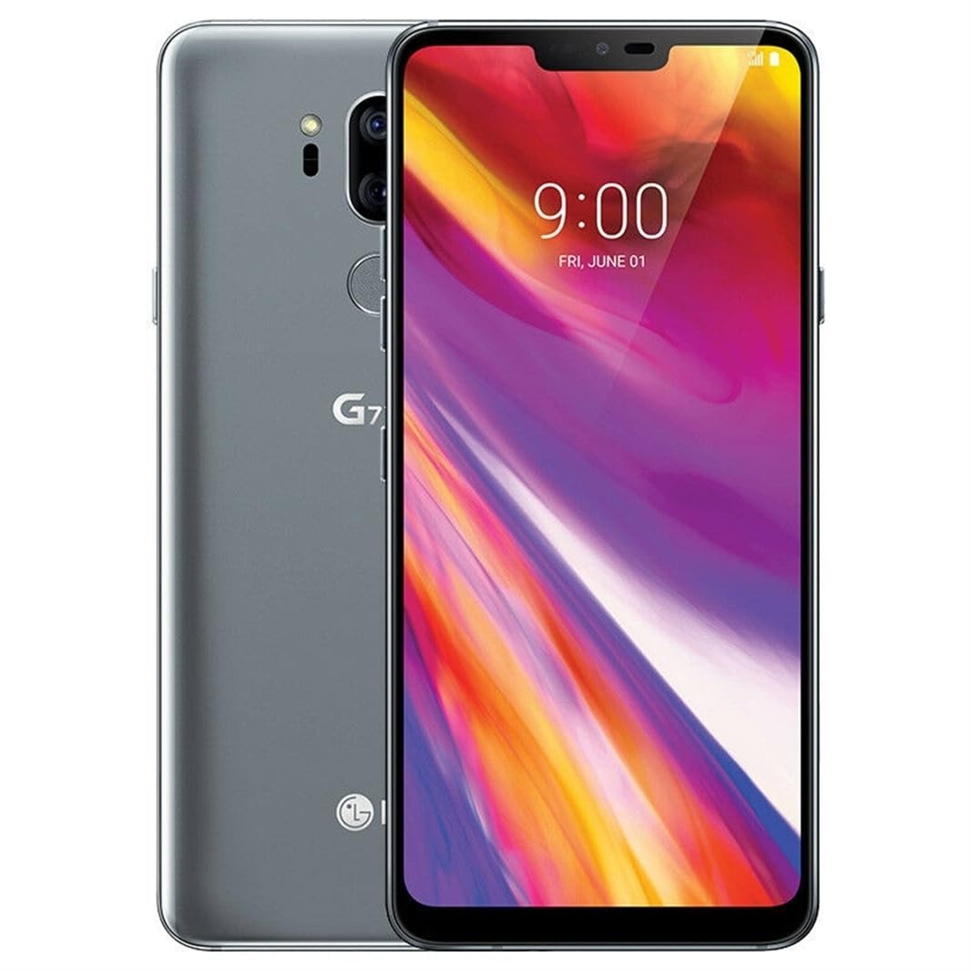 LG G7 ThinQ Smartphone - 64GB Storage, Platinum Gray | Unlocked Android Phone for Streaming, Gaming & Productivity