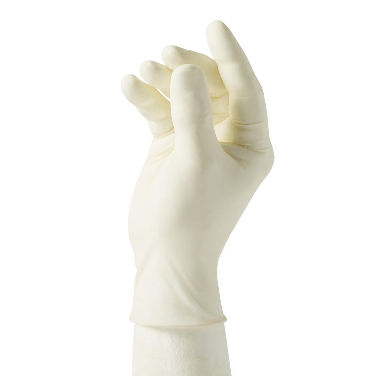 CURAD Powder-Free Textured Latex Exam Gloves - Medical, Dental, Tattoo & Food Handling Disposable Gloves for Professionals