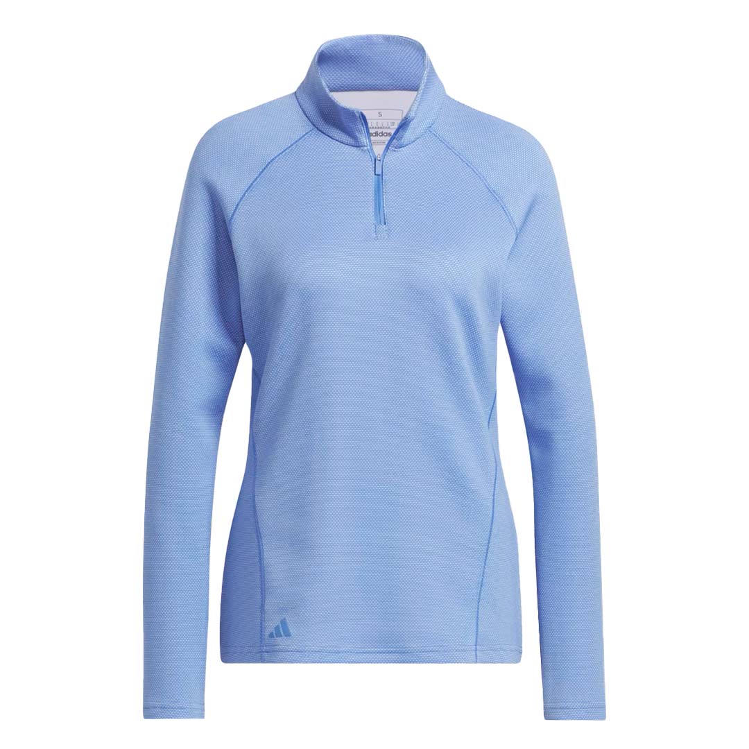 Adidas Women's 1/4 Zip Golf Pullover HT1266 - Lightweight Performance Jacket for Golfing & Outdoor Activities