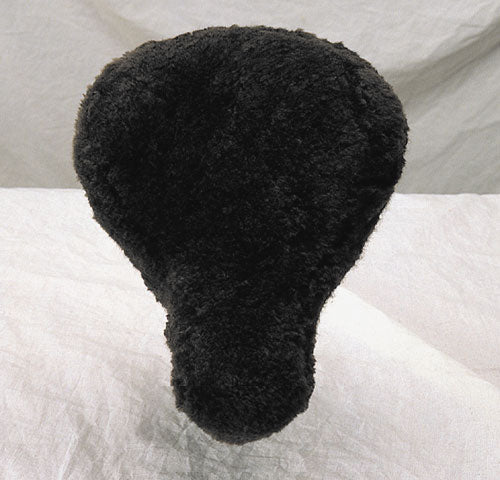 Premium Sheep Wool Bicycle Seat Cover - Soft & Comfortable Cycling Accessory for Men & Women - Perfect for Commuting, Road Bikes & Outdoor Adventures