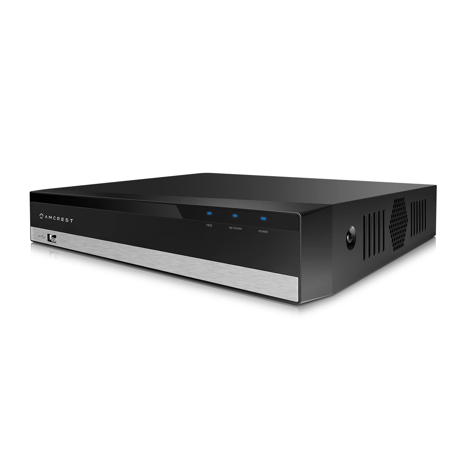Amcrest 4K 8 Channel AI DVR Security Camera System with Face Recognition & Human/Vehicle Detection - Compatible with Analog Cameras (AMDV5108-I3) - Ideal for Home Security, Business Surveillance & 24/7 Property Monitoring