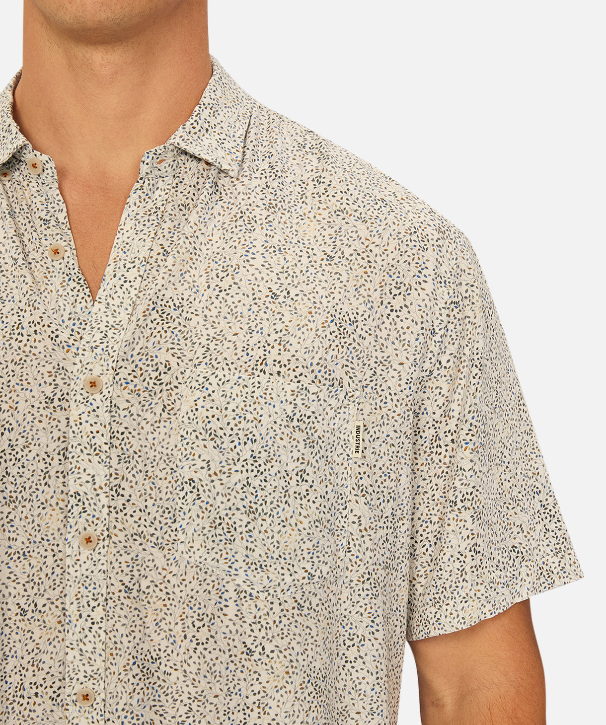 Stylish Vincente Short Sleeve Shirt for Men - Breathable Cotton Casual Wear - Perfect for Summer Outings & Office Casual Fridays