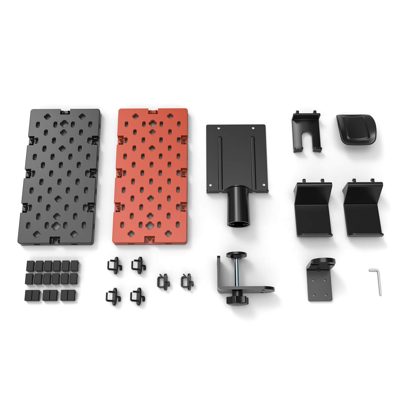 Pegboard Desktop Organizer and Accessory Holder - Wall Mounted Storage Solution for Office, Workshop & Home Organization - Perfect for Tools, Stationery & Craft Supplies