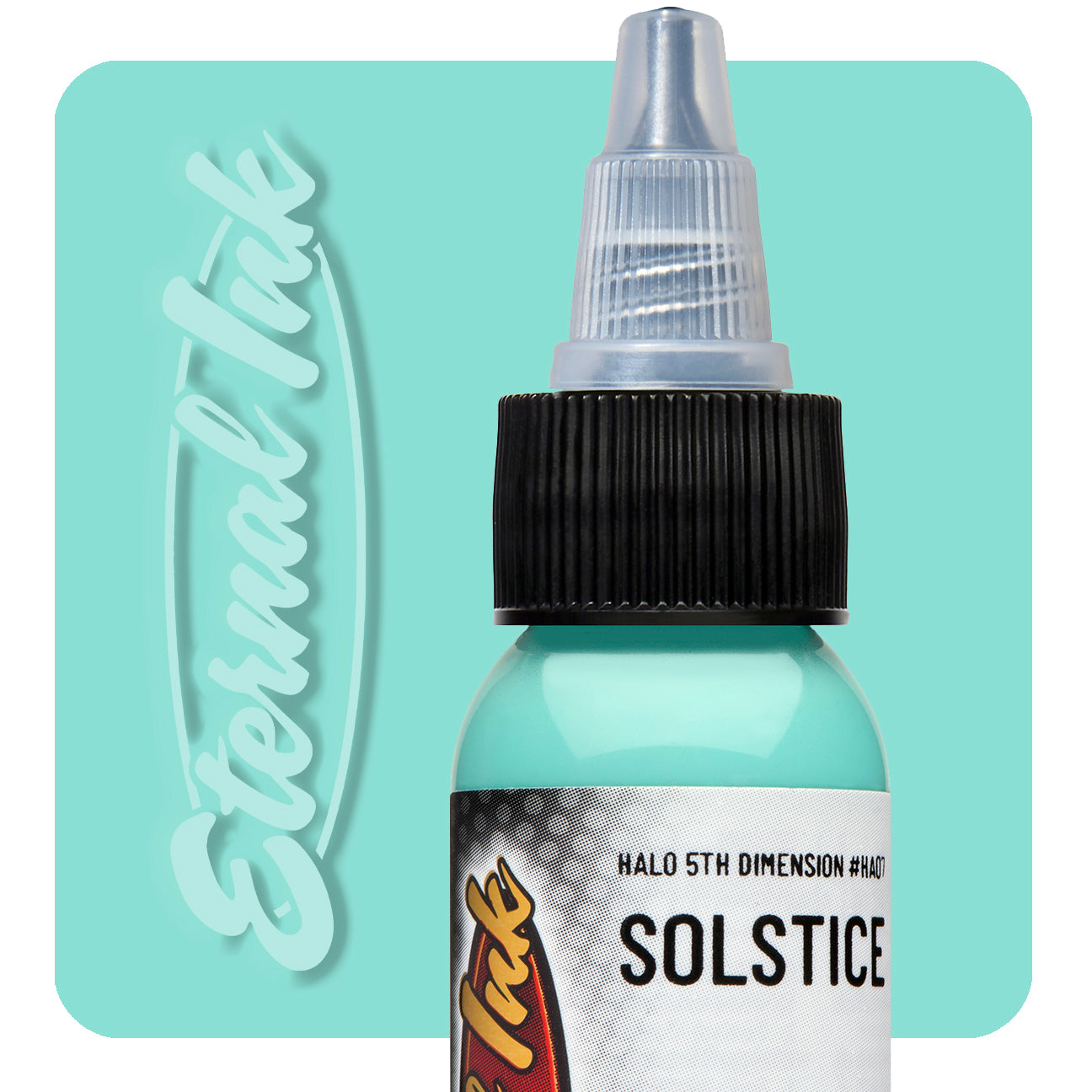 Eternal Halo Solstice Ink - 1oz Premium Tattoo Ink for Professional Artists - Perfect for Tattoo Studios, Body Art & Permanent Makeup