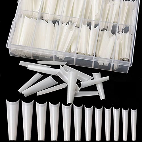 Premium False Nails - Non-Trace Nail Plates for Manicure, Nail Art Supplies & Beauty Accessories | Perfect for Parties, Weddings & Daily Wear