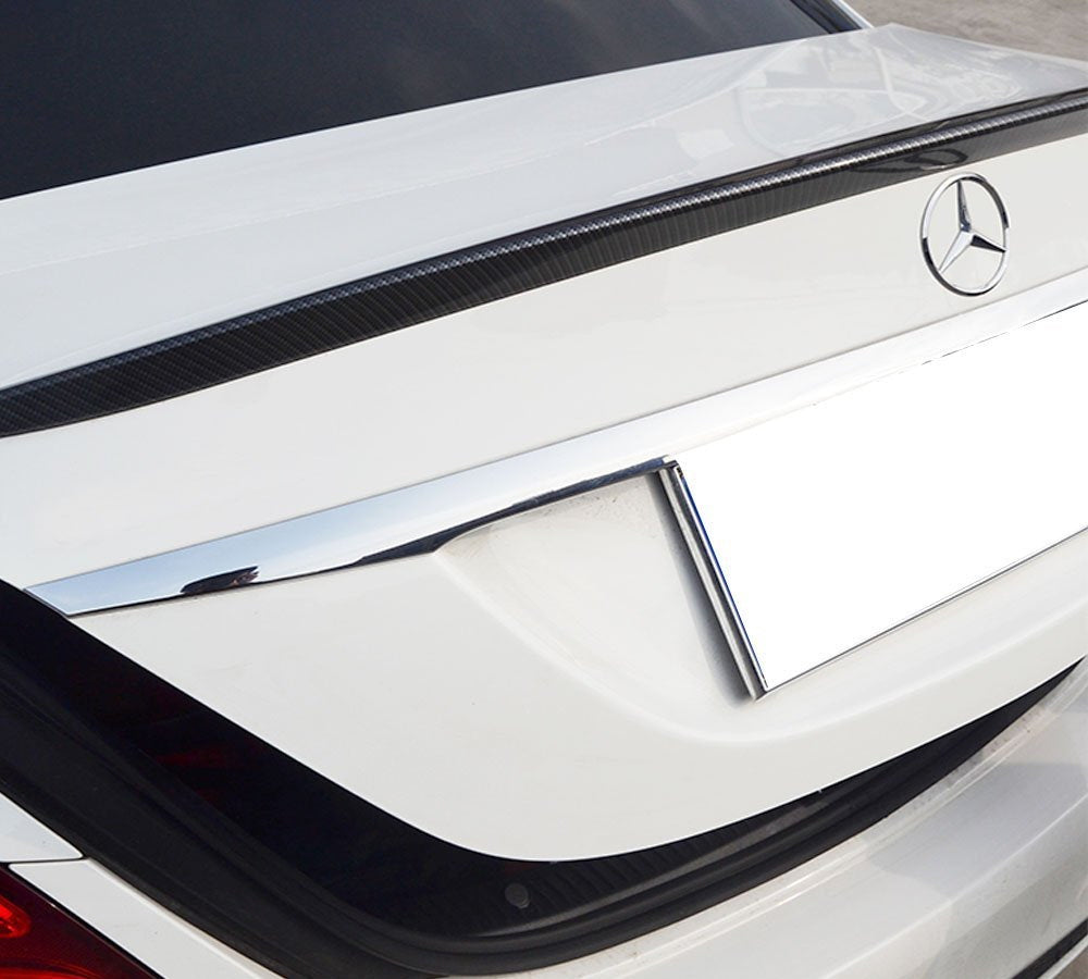 Universal PU Car Trunk Lip Spoiler & Roof Spoiler Body Kit - 4.5ft Automotive Styling Trim for Sedans, Coupes & Hatchbacks - Enhances Vehicle Aerodynamics & Sporty Look