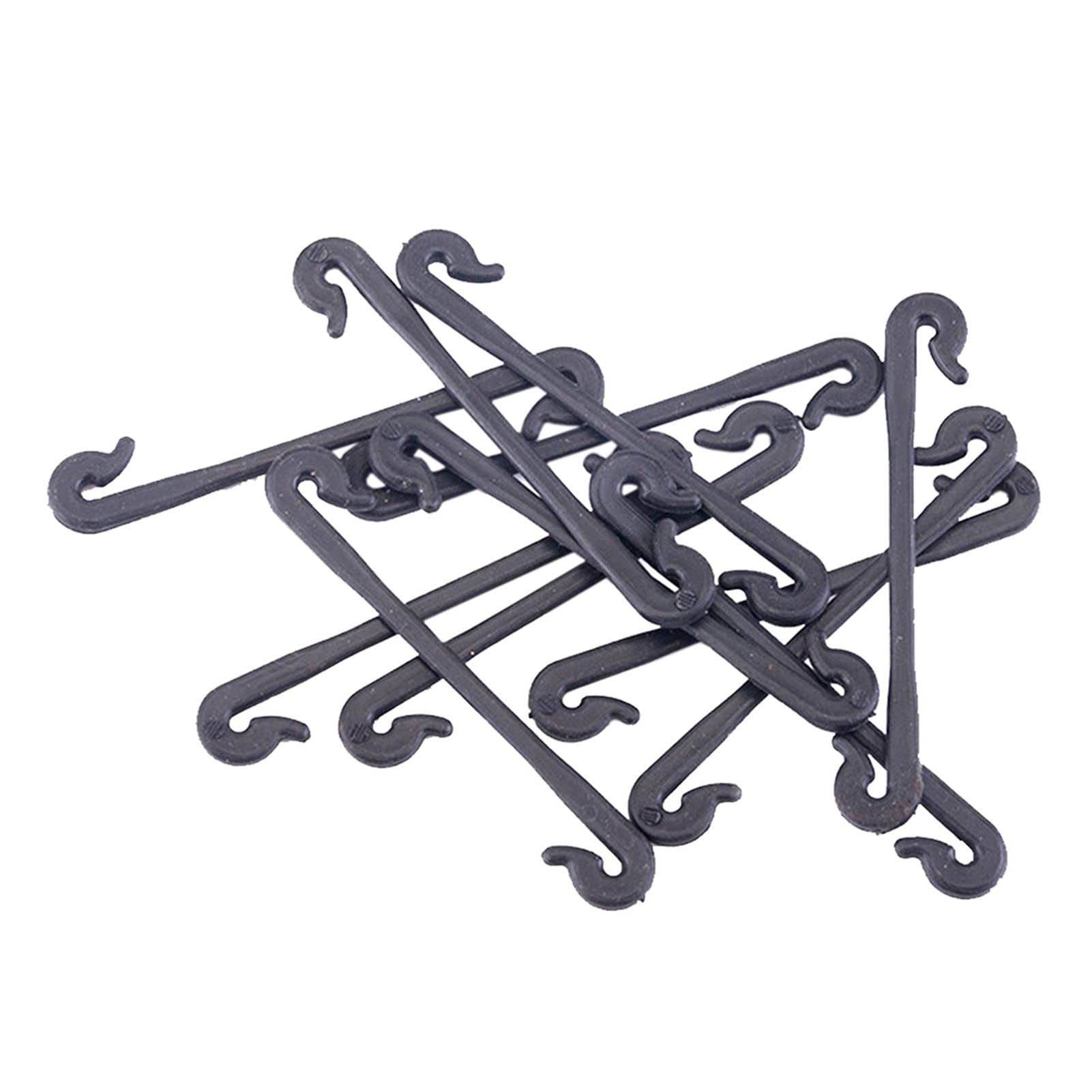 XLBH 100pcs Garden Plant Support Clips - Heavy Duty Vegetable Vines Fastener, Grafting Clips, Plant Ties for Tomato, Cucumber, Grape - Durable Gardening Tools for Outdoor & Greenhouse Use