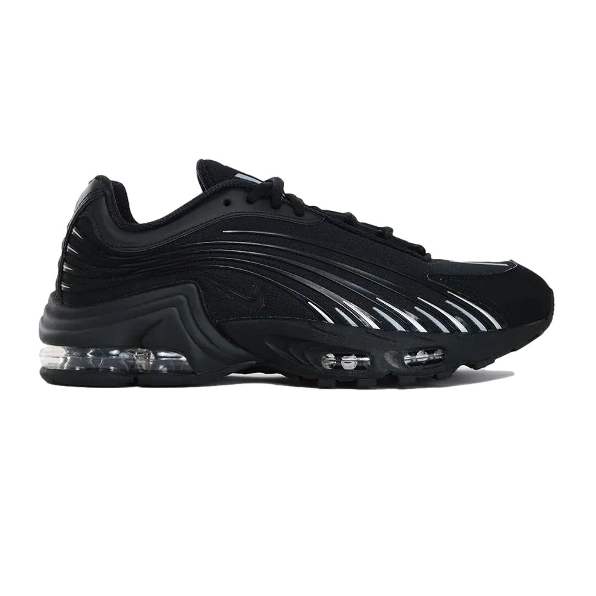 Nike Air Max Plus 2 Men's Running Shoes - Black (2021) | Comfortable Cushioned Sneakers for Jogging, Gym Workouts & Casual Wear