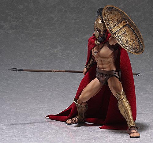 Max Factory 300: Leonidas Figma Action Figure - Spartan King Collectible Toy for Display & Photography - Perfect for Anime Fans, History Enthusiasts & Collectors