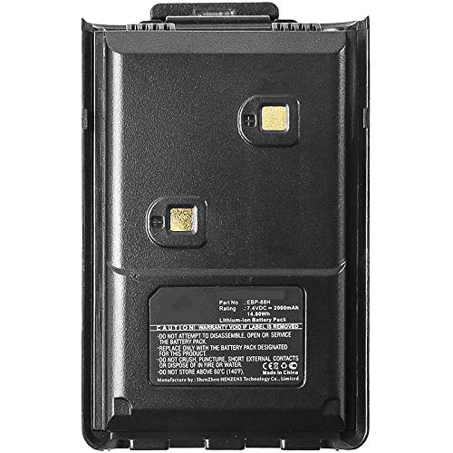 Synergy Digital 2-Way Radio Battery for ALINCO DJ-289G - 2000mAh Li-ion 7.4V Replacement Battery (Compatible with ALINCO EBP-88H) - Perfect for Outdoor Adventures, Emergency Communication & Security Work