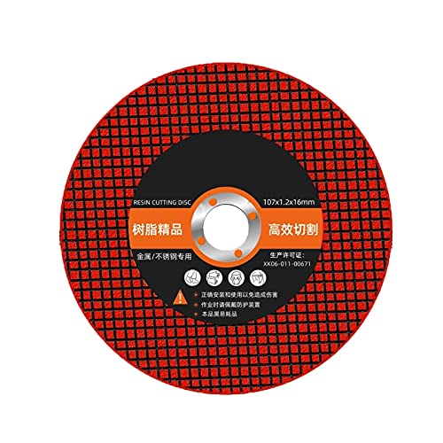 4.2 Inch Angle Grinder Cutting Disc - Premium Metal & Stainless Steel Grinding Wheel with HX6C Technology - Gold Polish Blade for DIY Projects, Metal Fabrication & Home Renovation