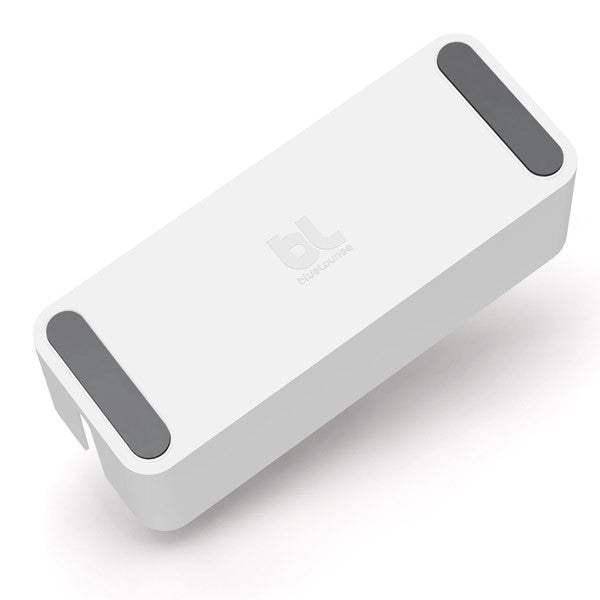 Bluelounge Cablebox - Cable Management Organizer for Desk & Home Office - Tidy Up Wires, Cords & Chargers for Neat Workspace Setup