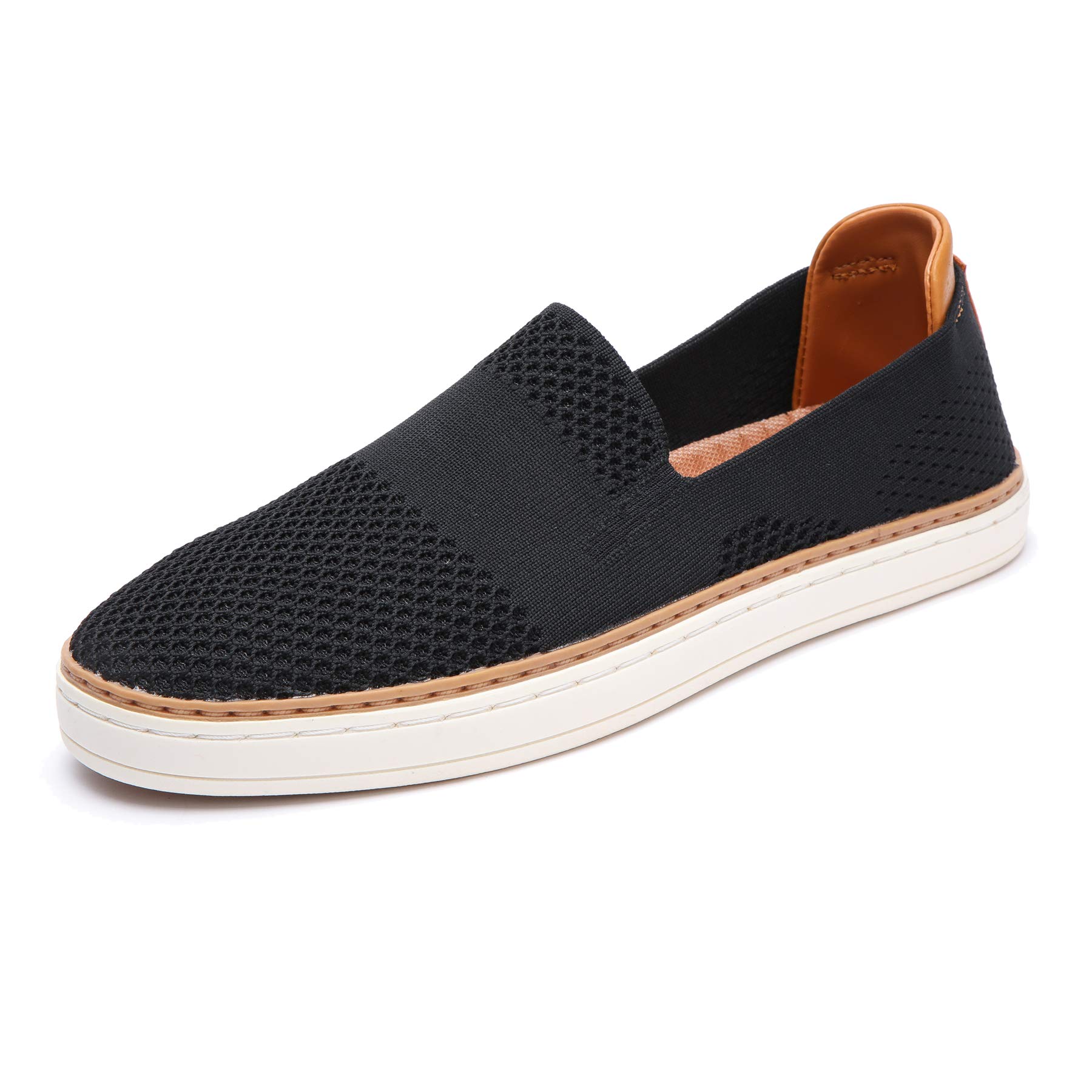TRULAND Women's Slip On Sneakers - Breathable Knit Loafers with Arch Support | Lightweight Comfortable Walking Shoes for Women | Perfect for Work, Travel, Gym & Outdoor Activities | Summer Casual Shoes for Commuting & Daily Wear | Best for Office, Walking & Everyday Comfort | Ideal for Travel, Workout & Casual Outfits | Great for Shopping, Dog Walking & Outdoor Adventures | Versatile for Urban Commute & Weekend Getaways | Perfect for Yoga, Coffee Dates & Running Errands