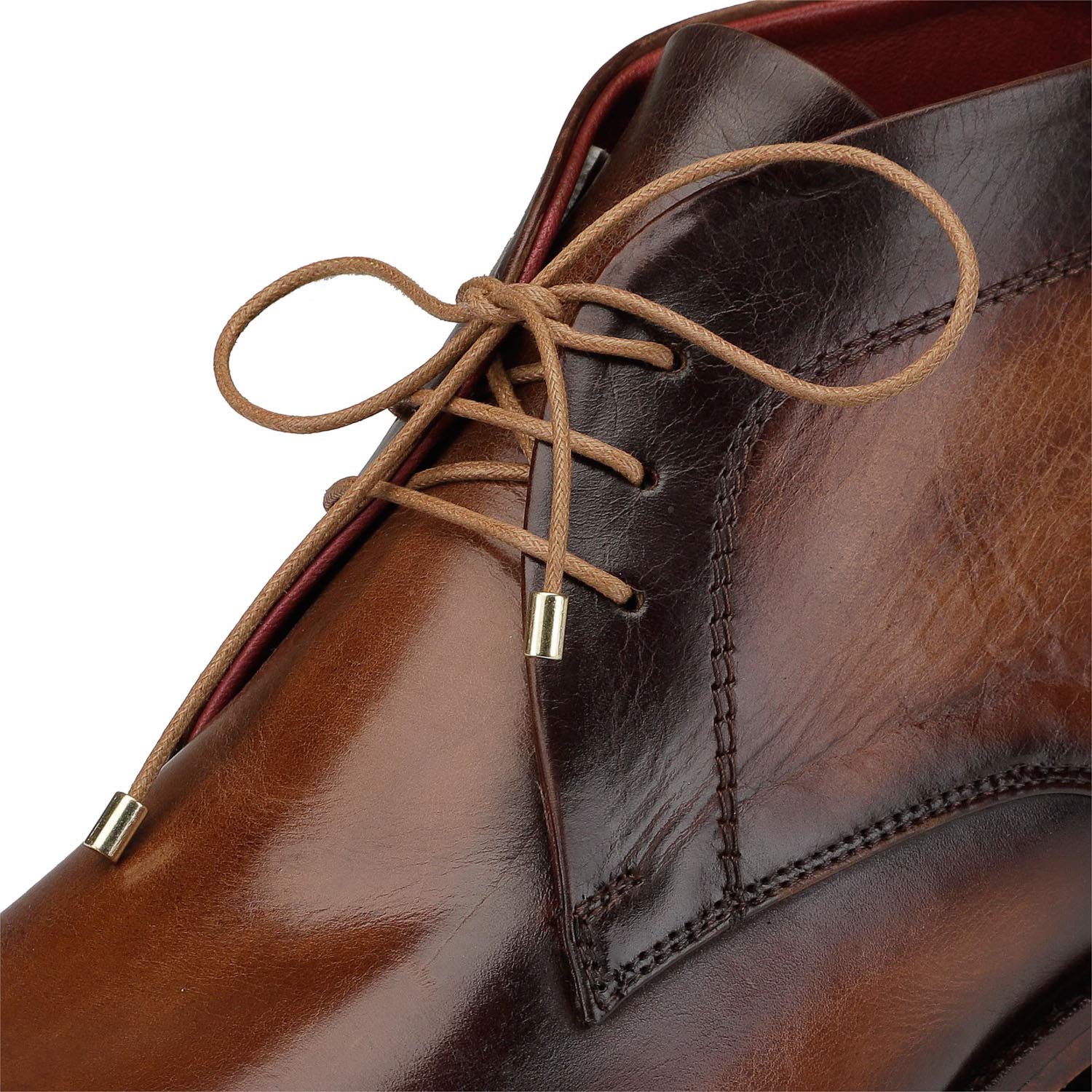 Men’s Modern Classic Calfskin Leather Chukka Boots - Comfortable & Stylish Ankle Boots for Casual & Business Wear - Perfect for Office, Date Night & Outdoor Activities