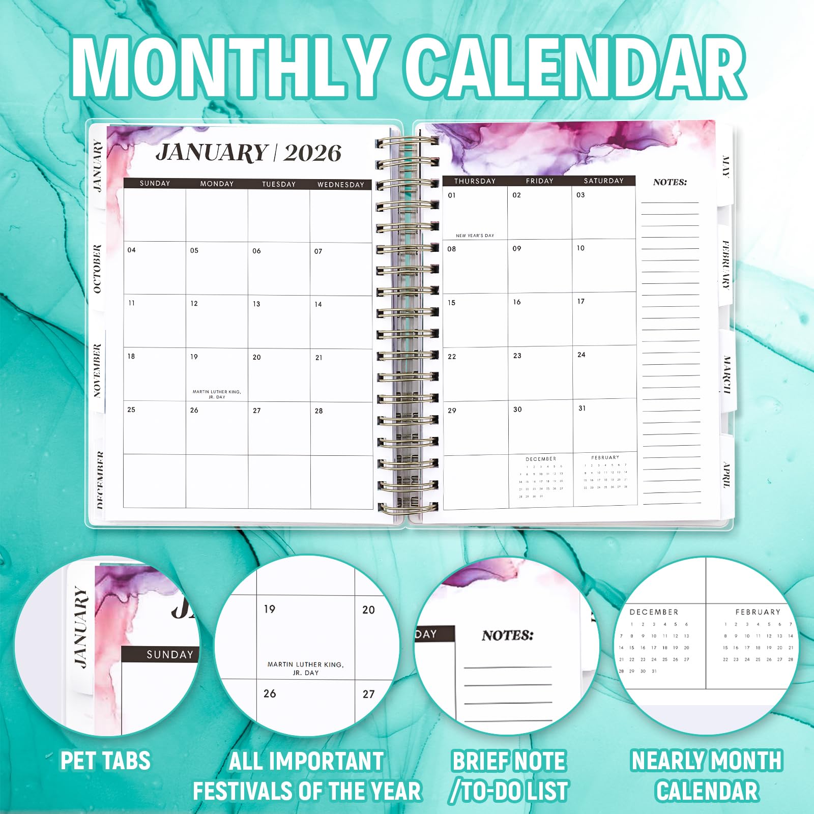 2025-2026 18-Month Academic Planner - 7.9
