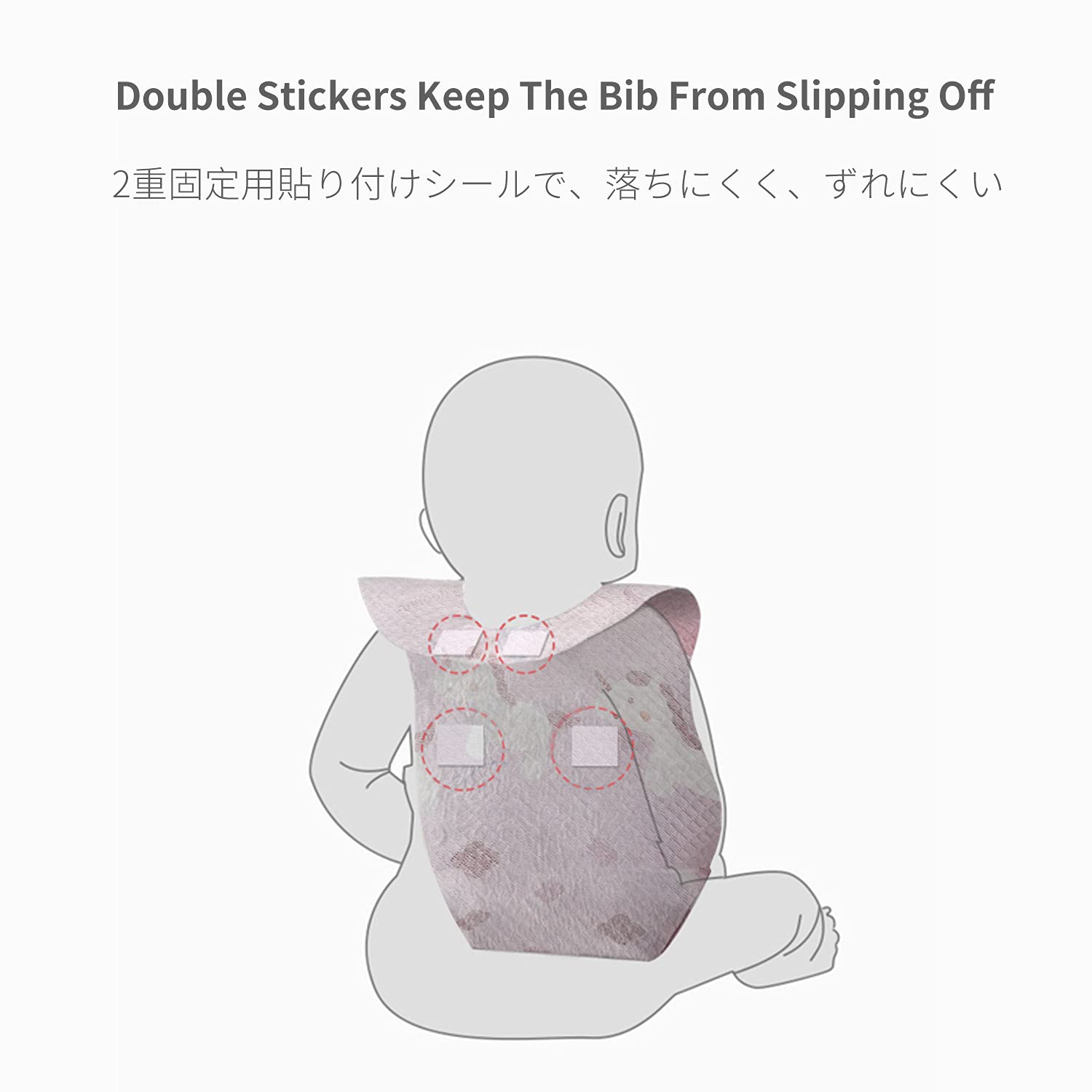 Soft Leakproof Disposable Baby Bibs for Toddlers & Infants - 60PCS Unicorn Design - Perfect for Feeding, Traveling, and Messy Meals