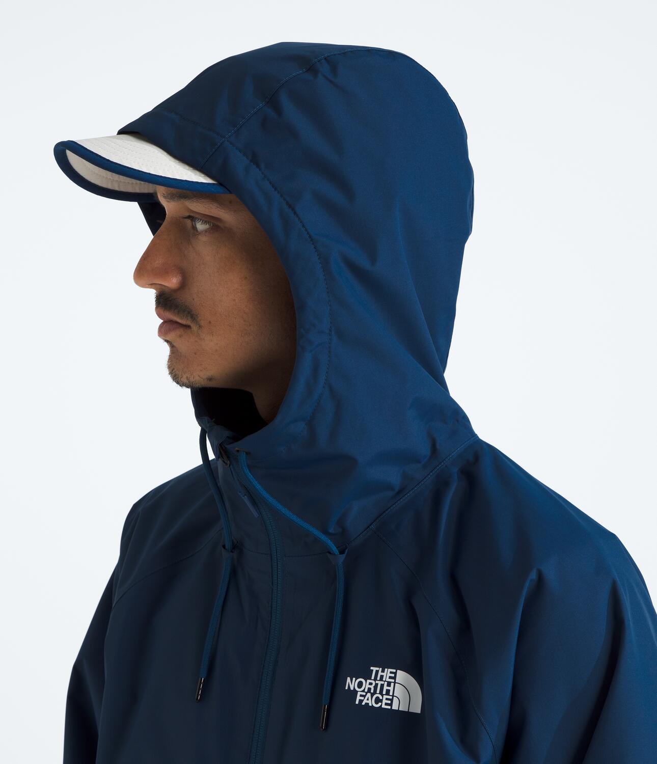 Antora Men's Waterproof Rain Hoodie - Lightweight Windproof Jacket for Outdoor Hiking, Camping & Travel