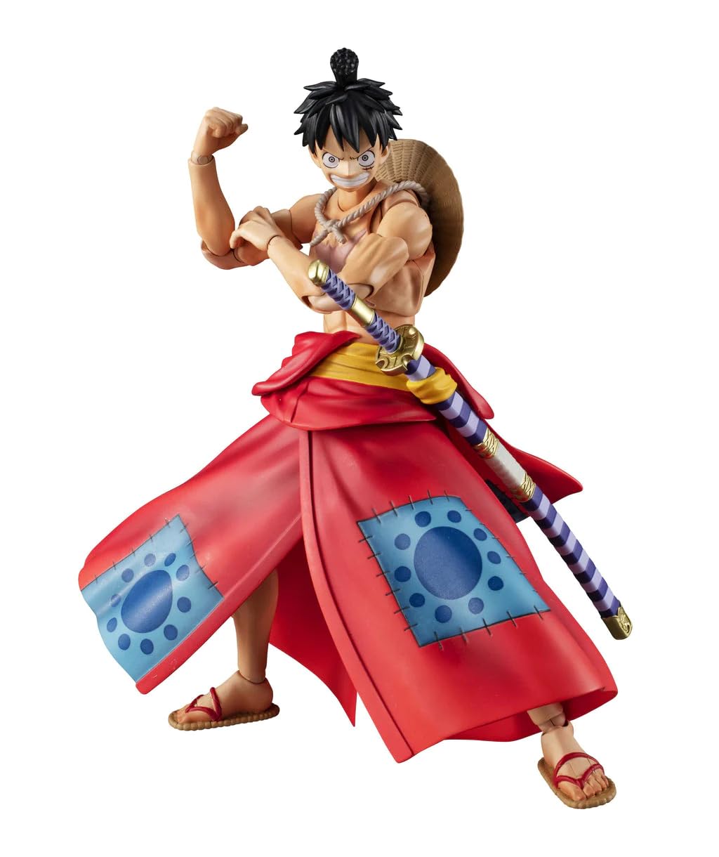 Megahouse One Piece: Luffy Taro Variable Action Hero PVC Figure - Anime Collectible for Display & Gift - Perfect for Fans, Home Decor, and Office Showcase