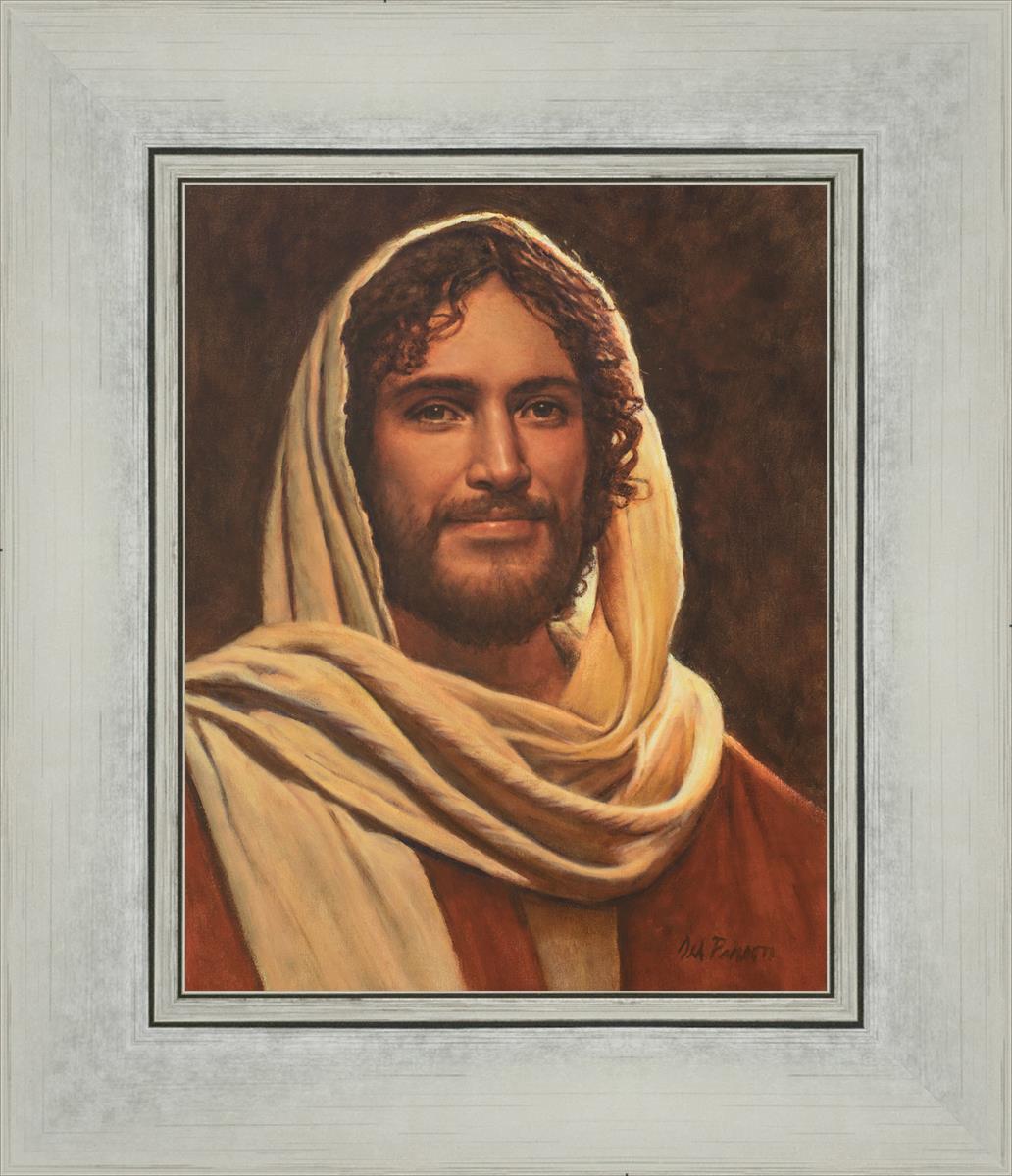 Emmanuel By Del Parson - Premium Religious Wall Art for Home & Church Decor - Perfect for Living Rooms, Bedrooms & Worship Spaces