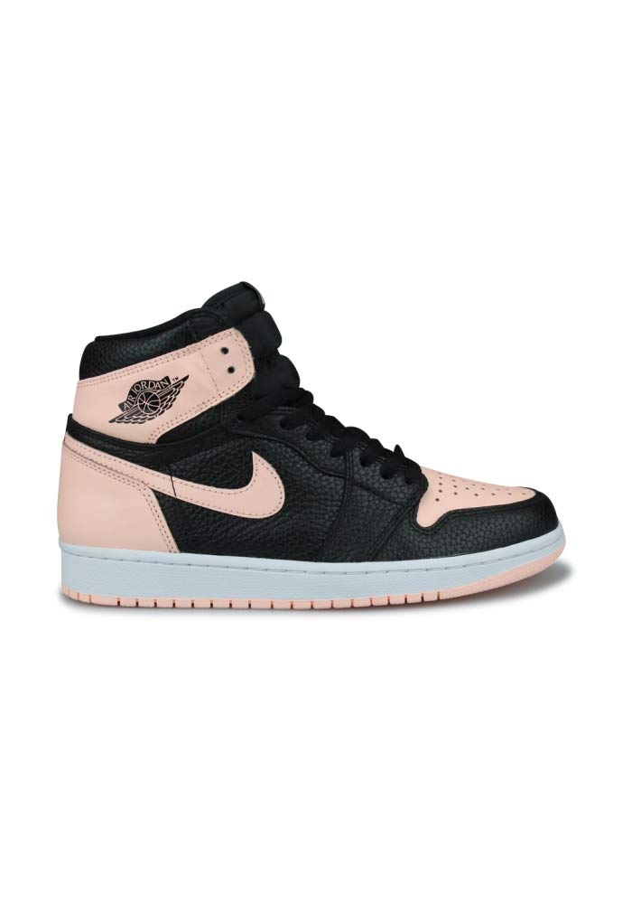 Jordan Men's Air 1 Retro High OG Sneakers - Size 10.5 - Crimson Tint Colorway - 555088-081 - Perfect for Basketball, Streetwear & Casual Fashion