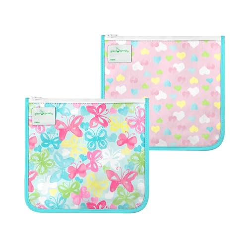 Aqua Butterflies (2pk)