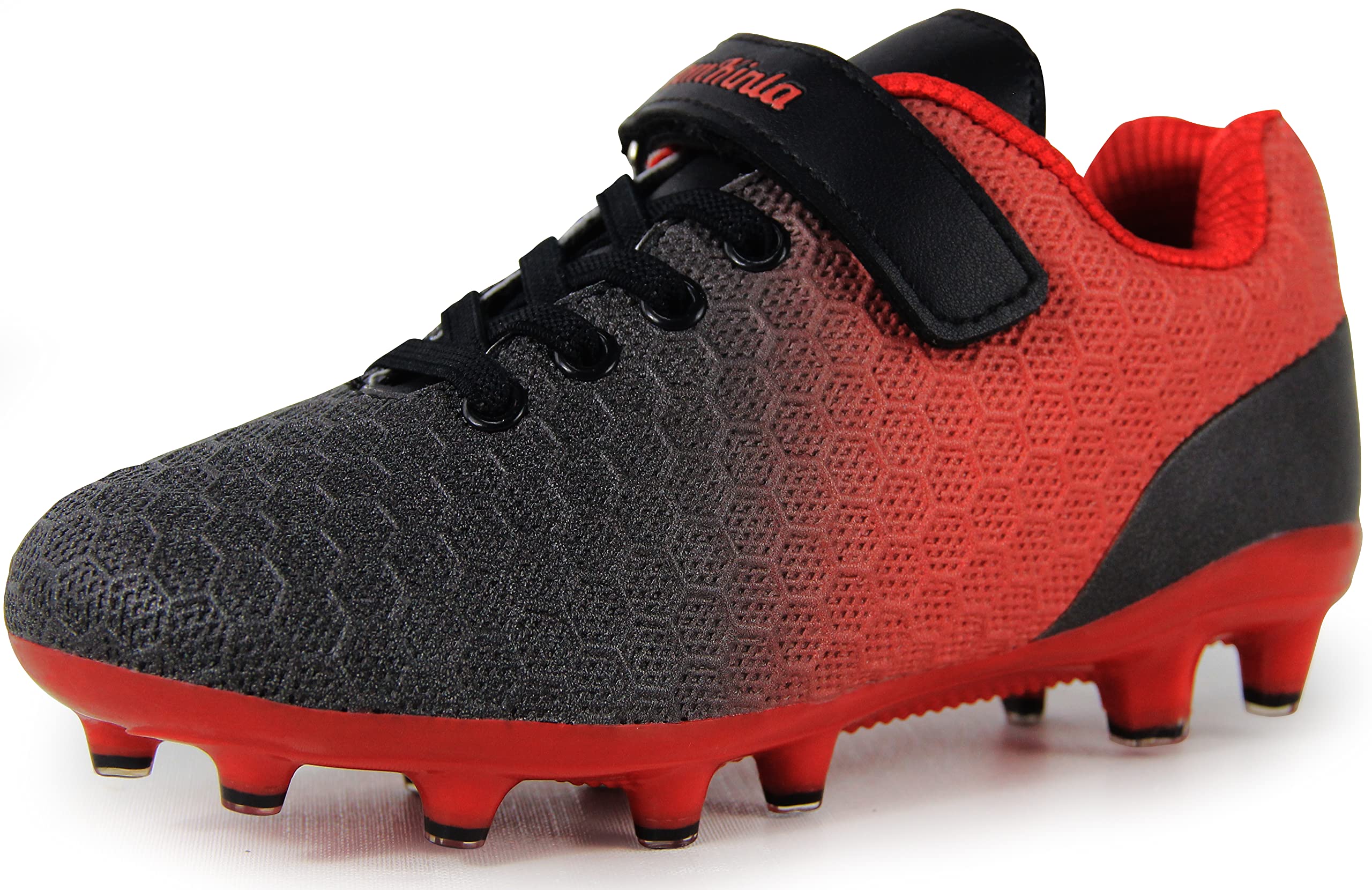 BomKinta Kids Soccer Cleats - Lightweight Football Shoes for Boys & Girls - Non-Slip Outdoor Athletic Shoes for Turf & Grass - Perfect for Youth Soccer Training & Matches