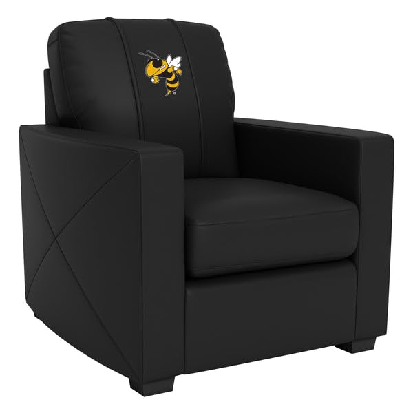 Georgia Tech Yellow Jackets Collegiate Stationary Chair with Buzz Logo - Perfect for Dorm Rooms, Study Spaces & Game Day Decor