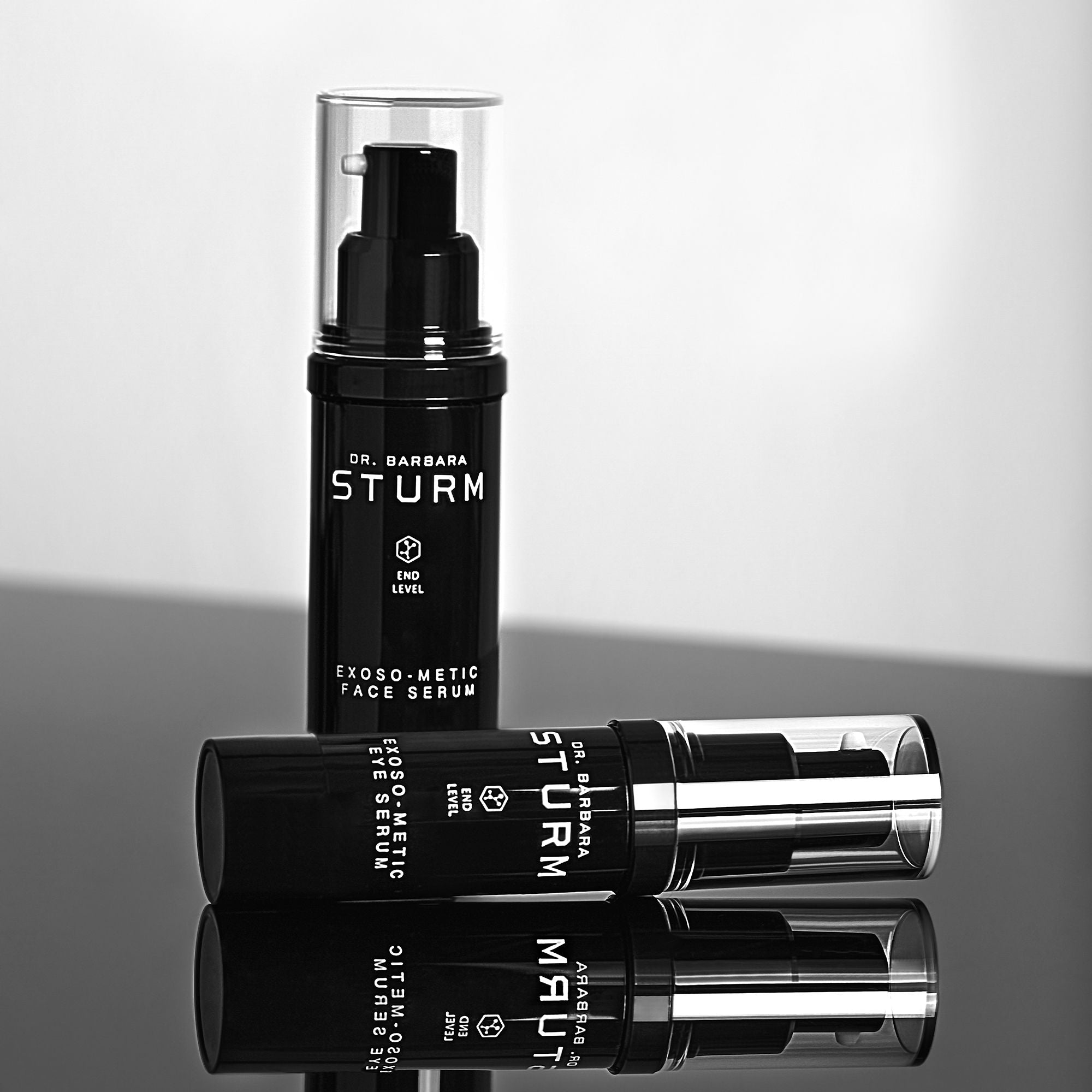 Exoso Metic Anti-Aging Face Serum with Hyaluronic Acid & Vitamin C - Brightening & Hydrating Skincare for Day & Night Use
