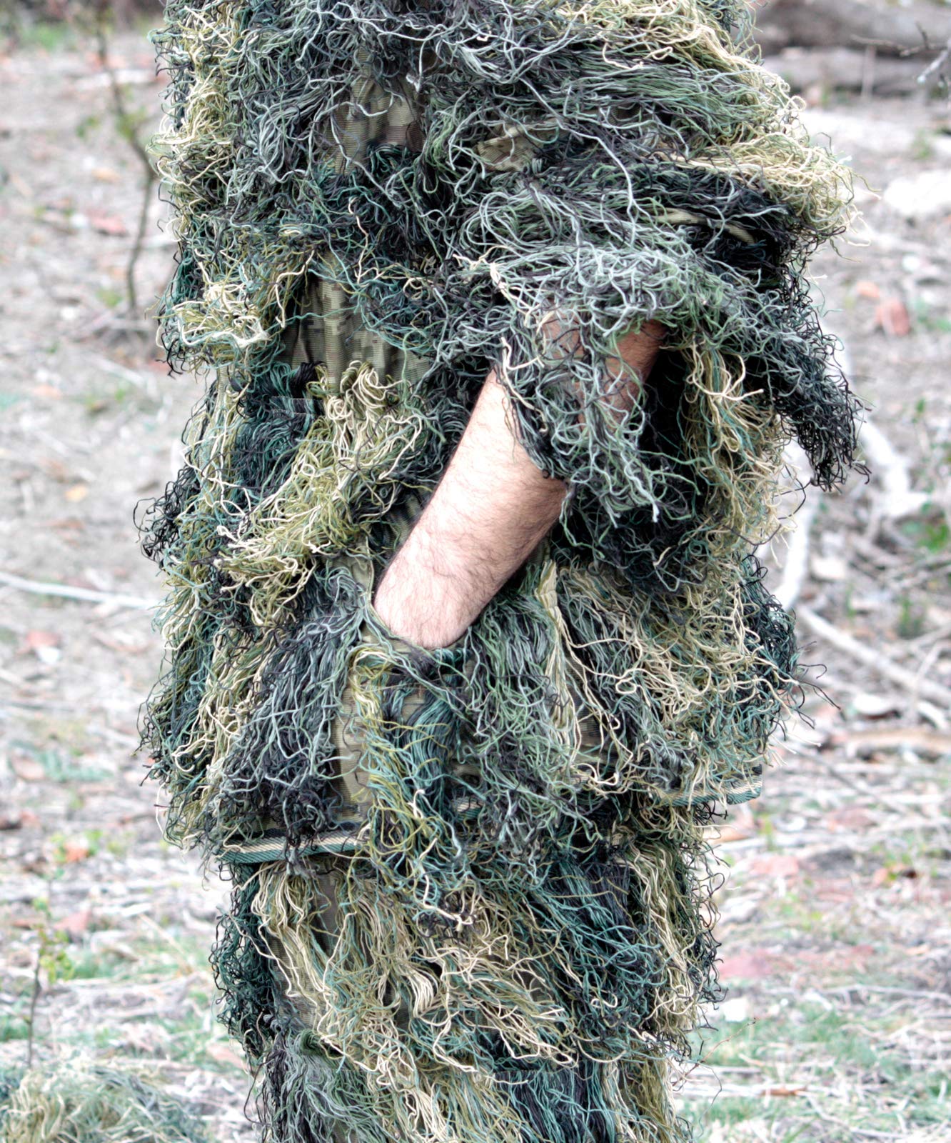 Red Rock Outdoor Gear Ghillie Suit - Camouflage Hunting Suit for Men | Perfect for Hunting, Airsoft & Tactical Training | Water-Resistant & Lightweight Design