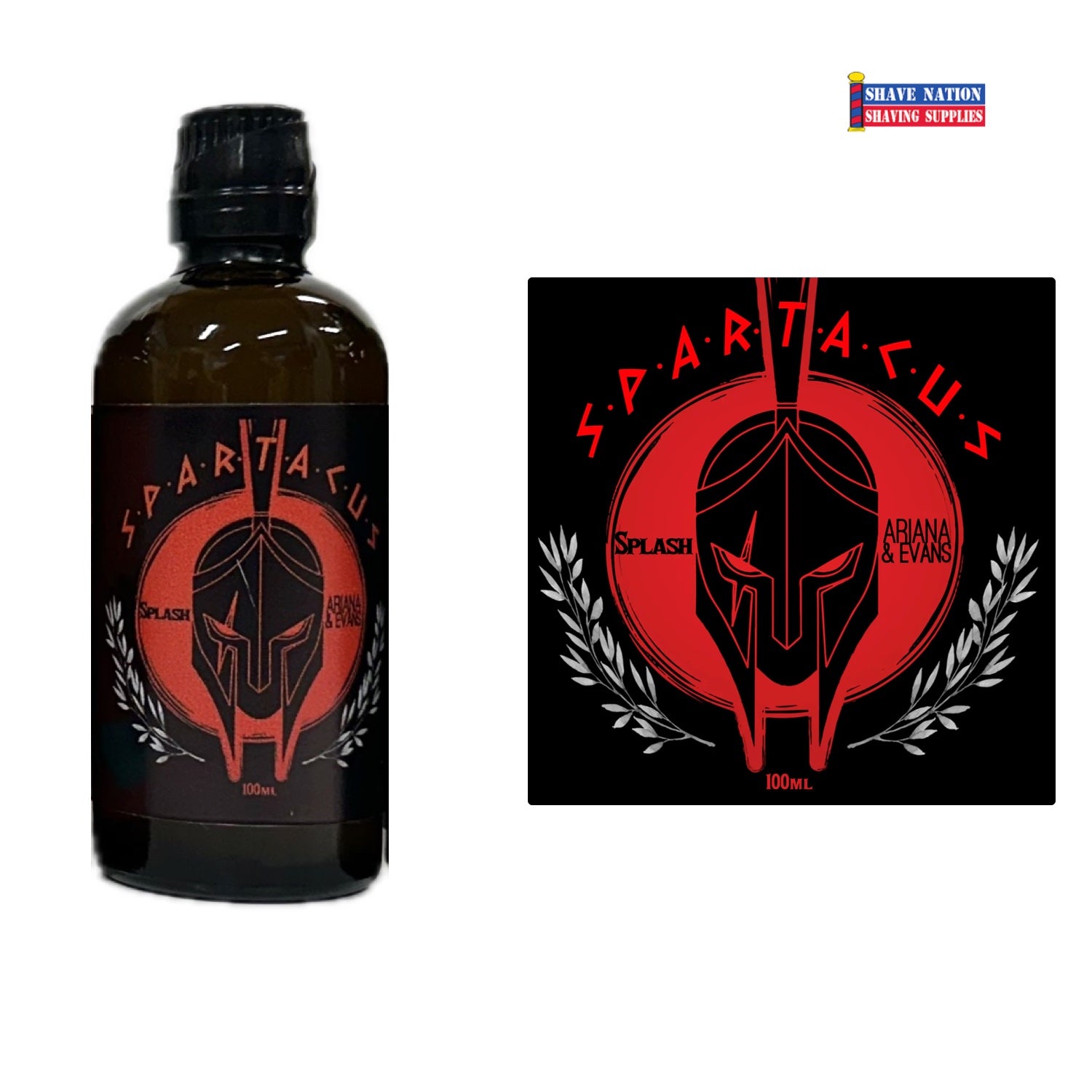 Ariana & Evans Premium Aftershave Splash for Men - Alcohol-Free Post Shave Balm with Soothing Aloe Vera & Witch Hazel - Perfect for Sensitive Skin & Close Shave Care (Barbershop, Daily Grooming, Gift for Him)
