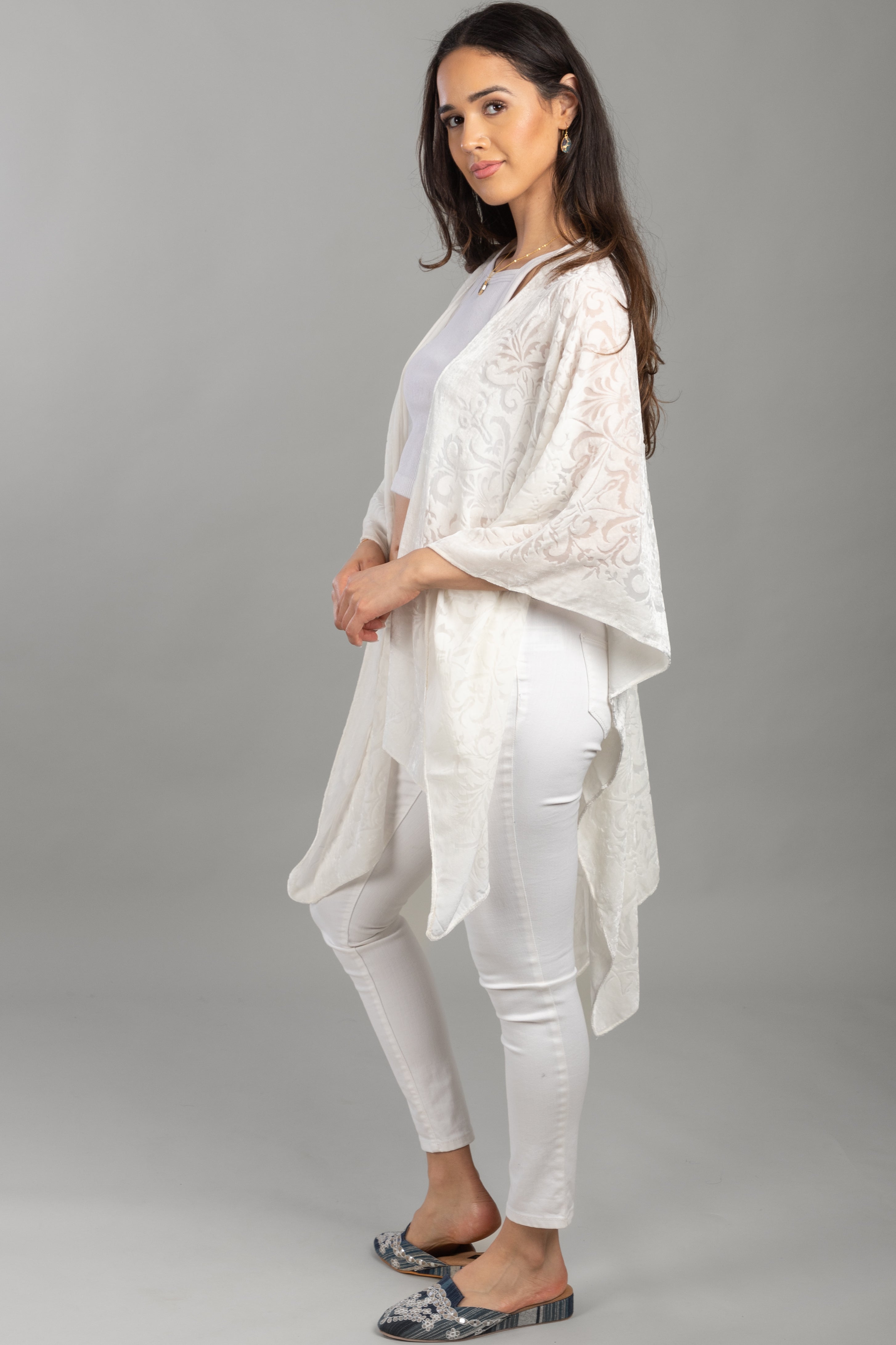 Luxury Honeymoon Velvet Ruana Shawl Wrap - Soft & Elegant Women's Fashion for Weddings, Parties & Special Occasions