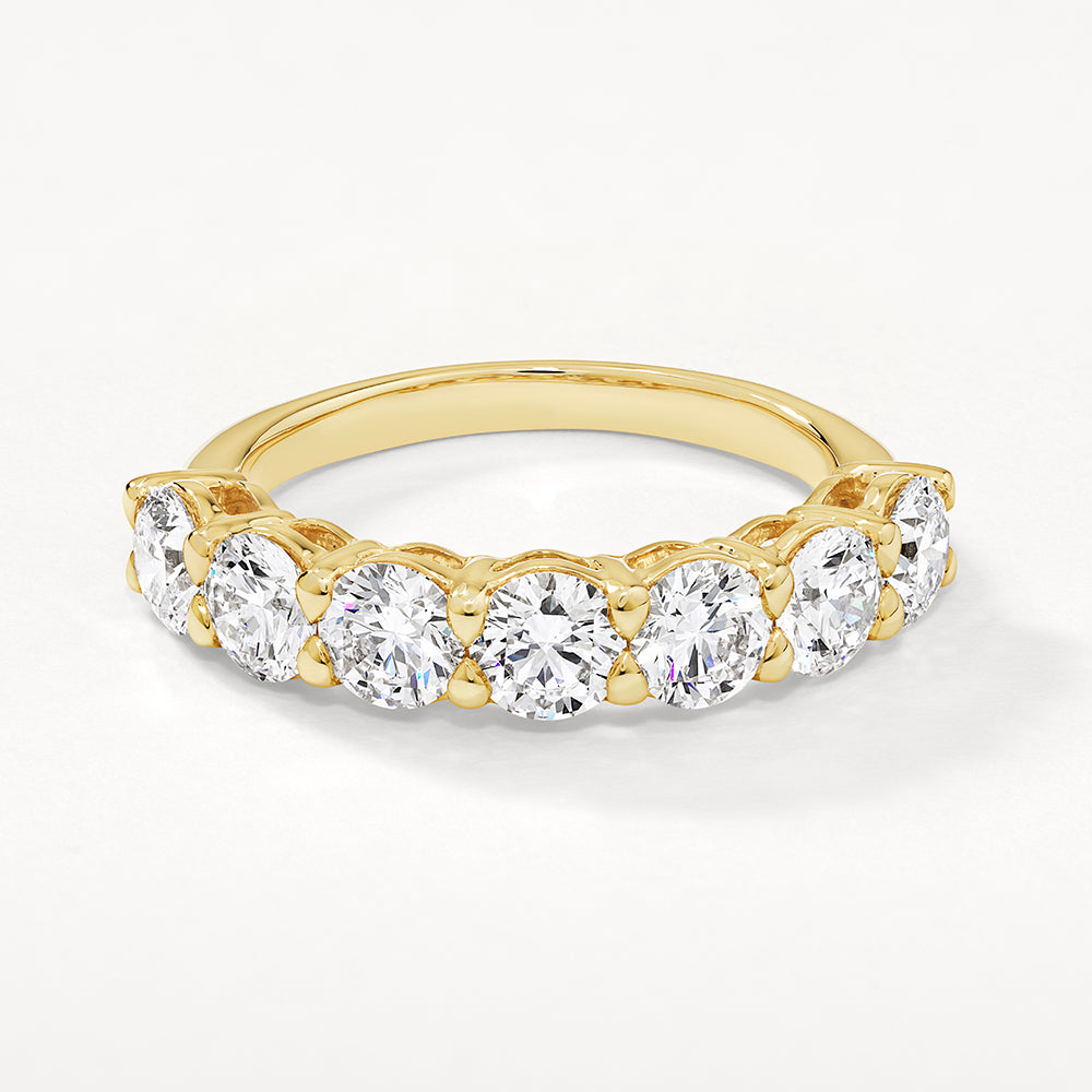1.00ct Lab Grown Diamond Round Engagement Ring in 10k White Gold - Perfect for Proposals, Anniversaries & Wedding Bands