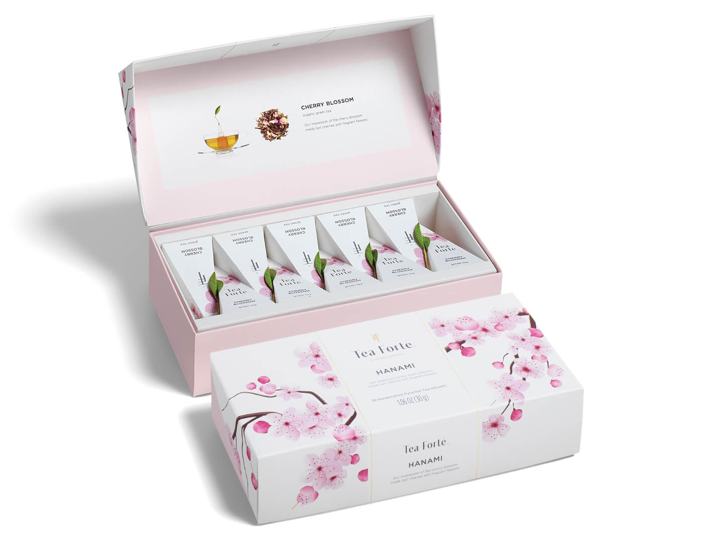 Premium Hanami Tea Set - Japanese Cherry Blossom Tea Gift Box with Ceramic Teapot & Cups - Perfect for Tea Ceremonies, Home Decor & Gifting