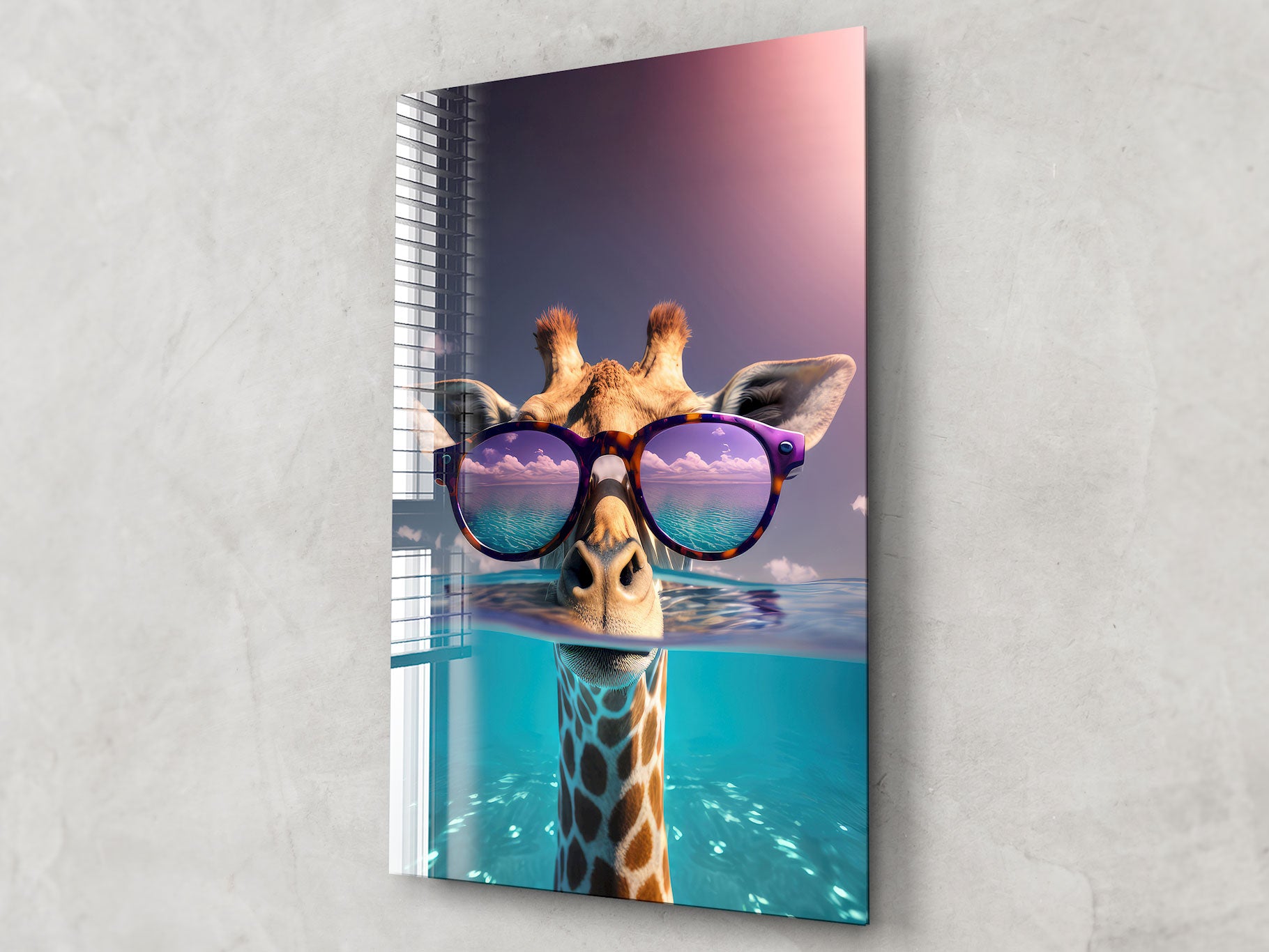 Giraffe on Holiday - Fun Animal Travel Adventure Toy for Kids - Perfect for Playtime, Birthday Gifts & Safari-Themed Decor