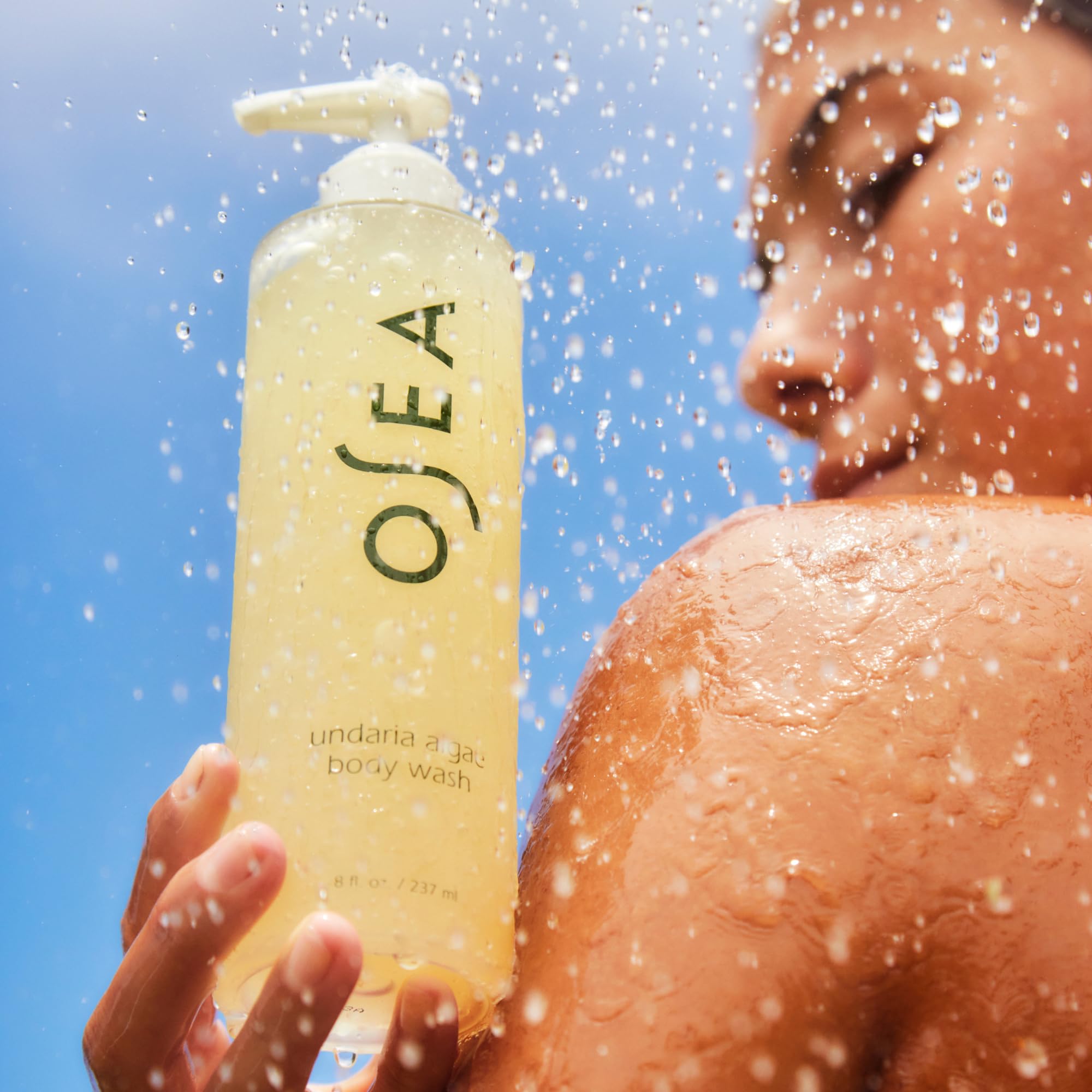 OSEA Undaria Algae™ Hydrating & Moisturizing Body Wash - 8 fl oz | Vegan, Sulfate-Free & Cruelty-Free Cleanser for Dry Skin | Perfect for Shower & Bath Relaxation