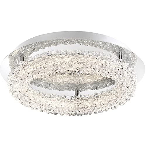 EuraFase 34159-019 Modern LED Bathroom Light Bar - Energy Efficient Vanity Mirror Lighting for Bathroom, Bedroom & Dressing Room