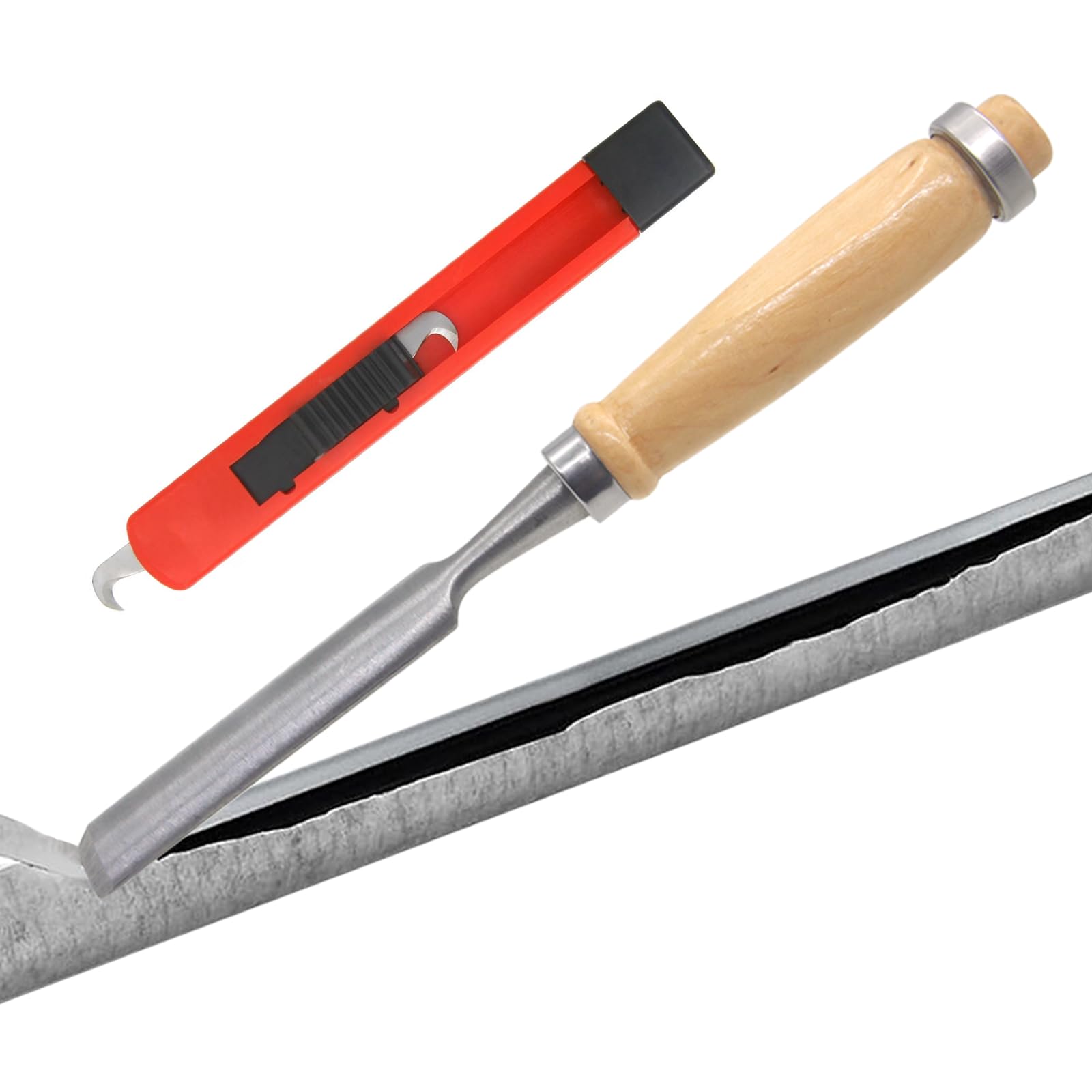 Golf Grip Tape Stripper Tool with Hook Blade - Removes Tape from Graphite & Steel Shafts | Golf Grip Repair Kit | Perfect for Club Maintenance & DIY Golf Repairs