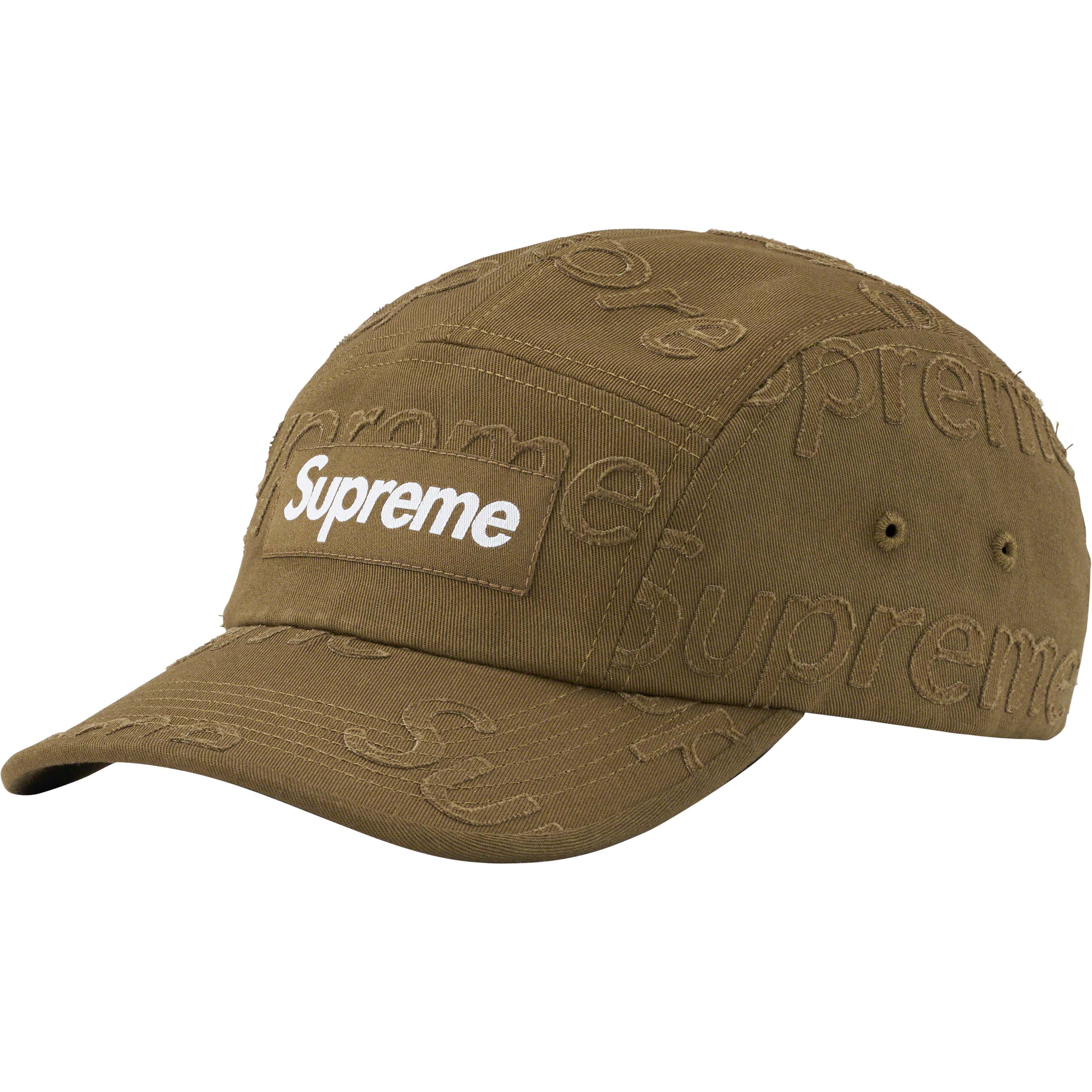 Supreme Laser Twill Camp Cap - Olive Green Adjustable Dad Hat for Men & Women - Perfect for Outdoor Activities, Streetwear Fashion, and Casual Wear