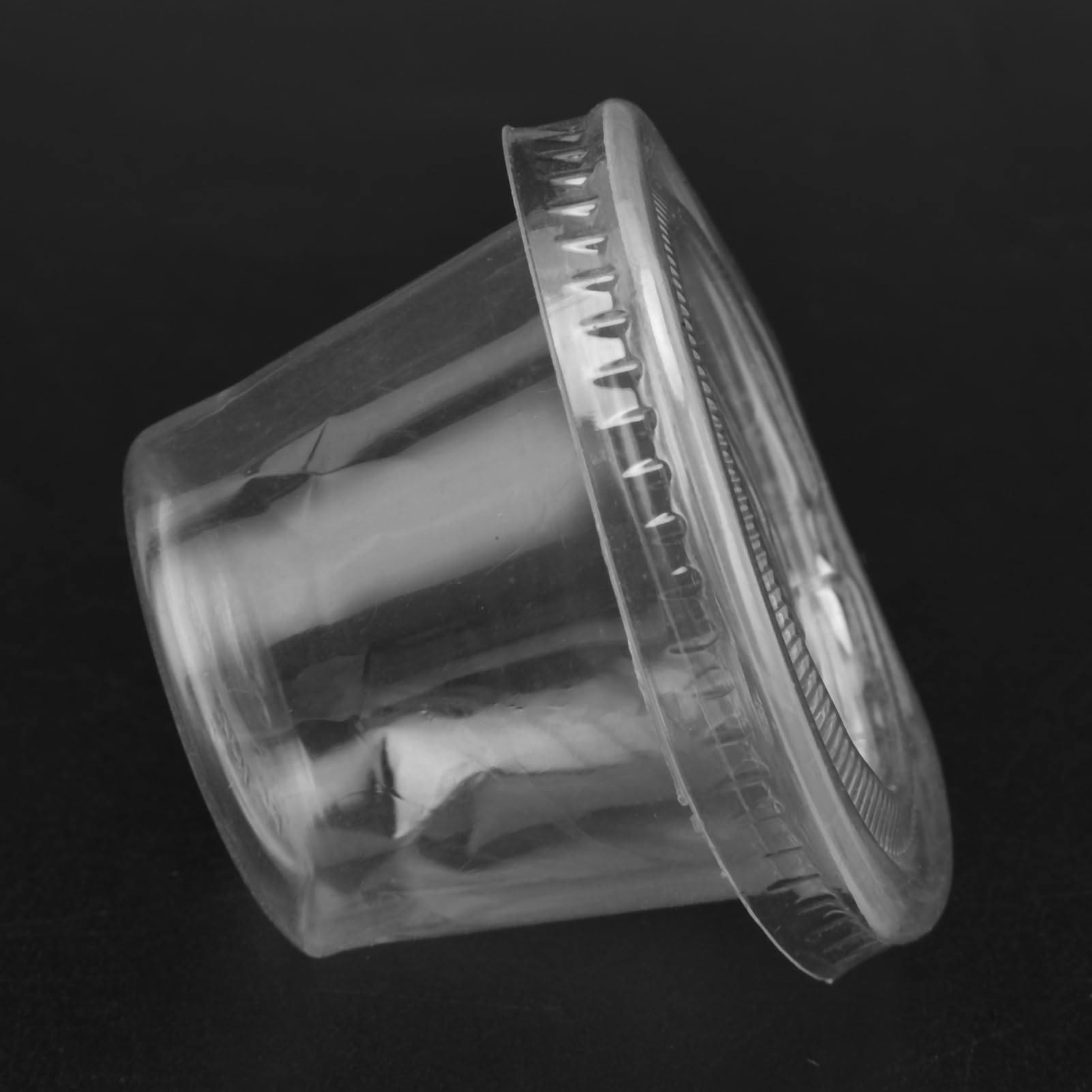 100-Pack 1 oz Clear Plastic Portion Cups with Lids - Disposable Jello Shot & Condiment Containers for Sauce, Pudding, Dipping - Perfect for Parties, Catering, Restaurants & Home Use